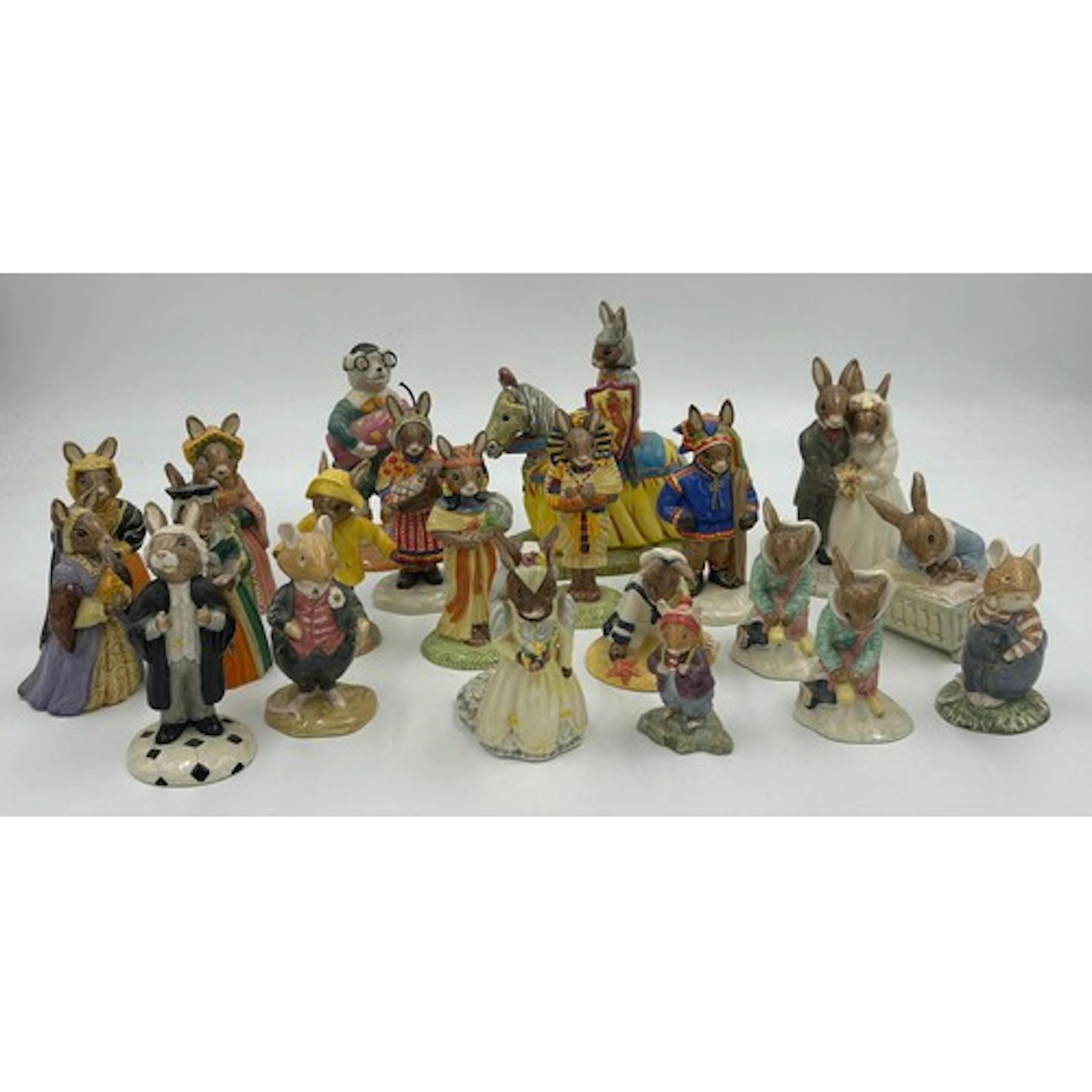 Royal Doulton; Bunnykins to include 4 x Tudor Collection; A...