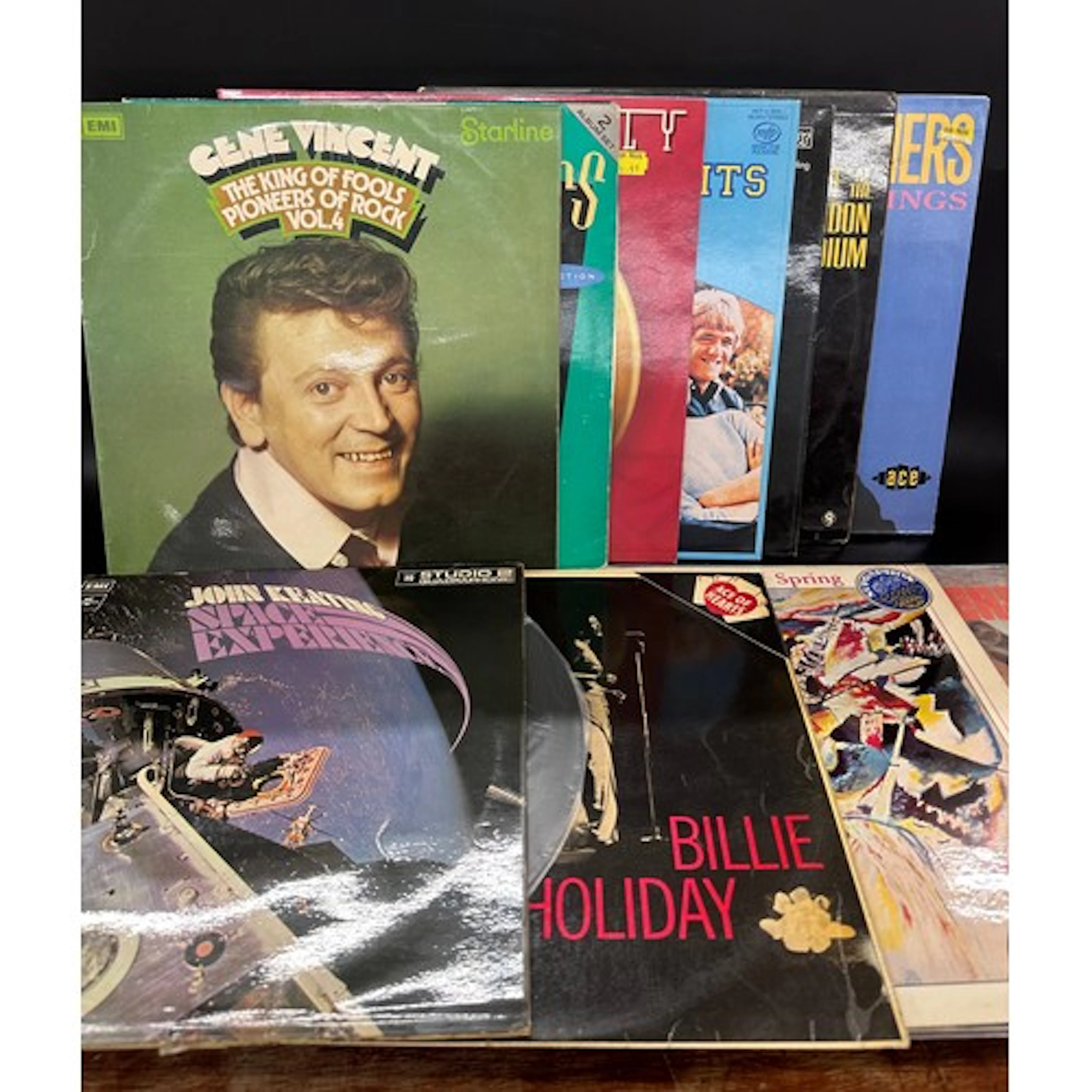 Thirty-two Pop/Rock 1960s and 70s LP records, The Monkees, P...