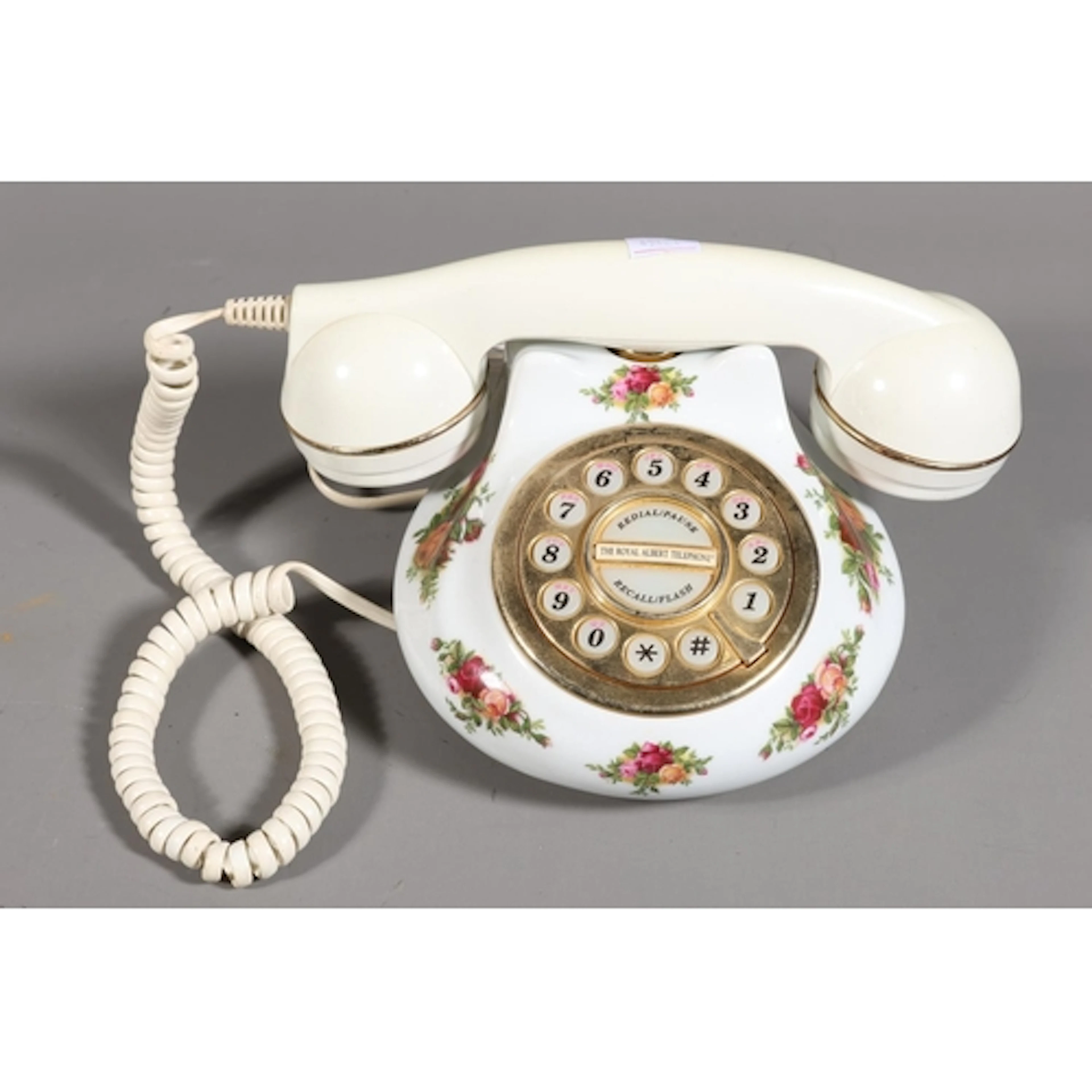 Royal Albert Old Country Rose telephone.