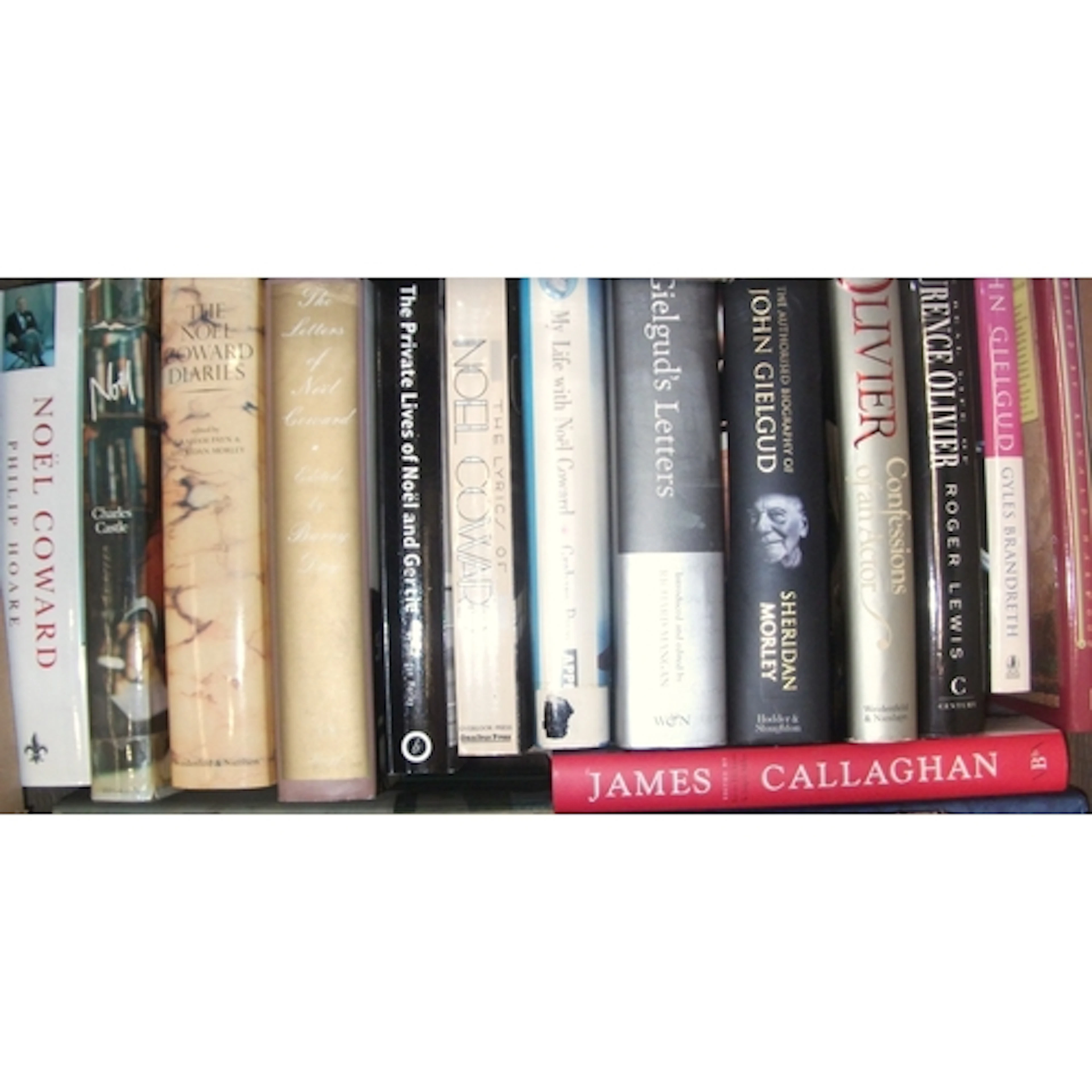 Miscellaneous good quality hard back books, Noel Coward, Joh...