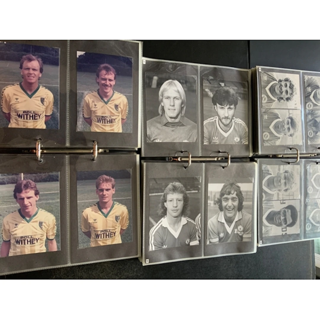 Football Photo Collection: Three albums of reproduction phot...