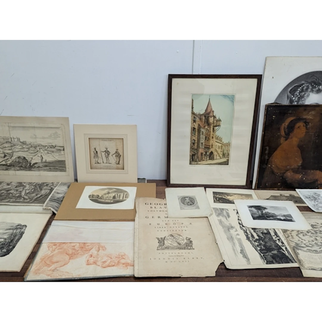 17th century and later prints to include an example depictin...
