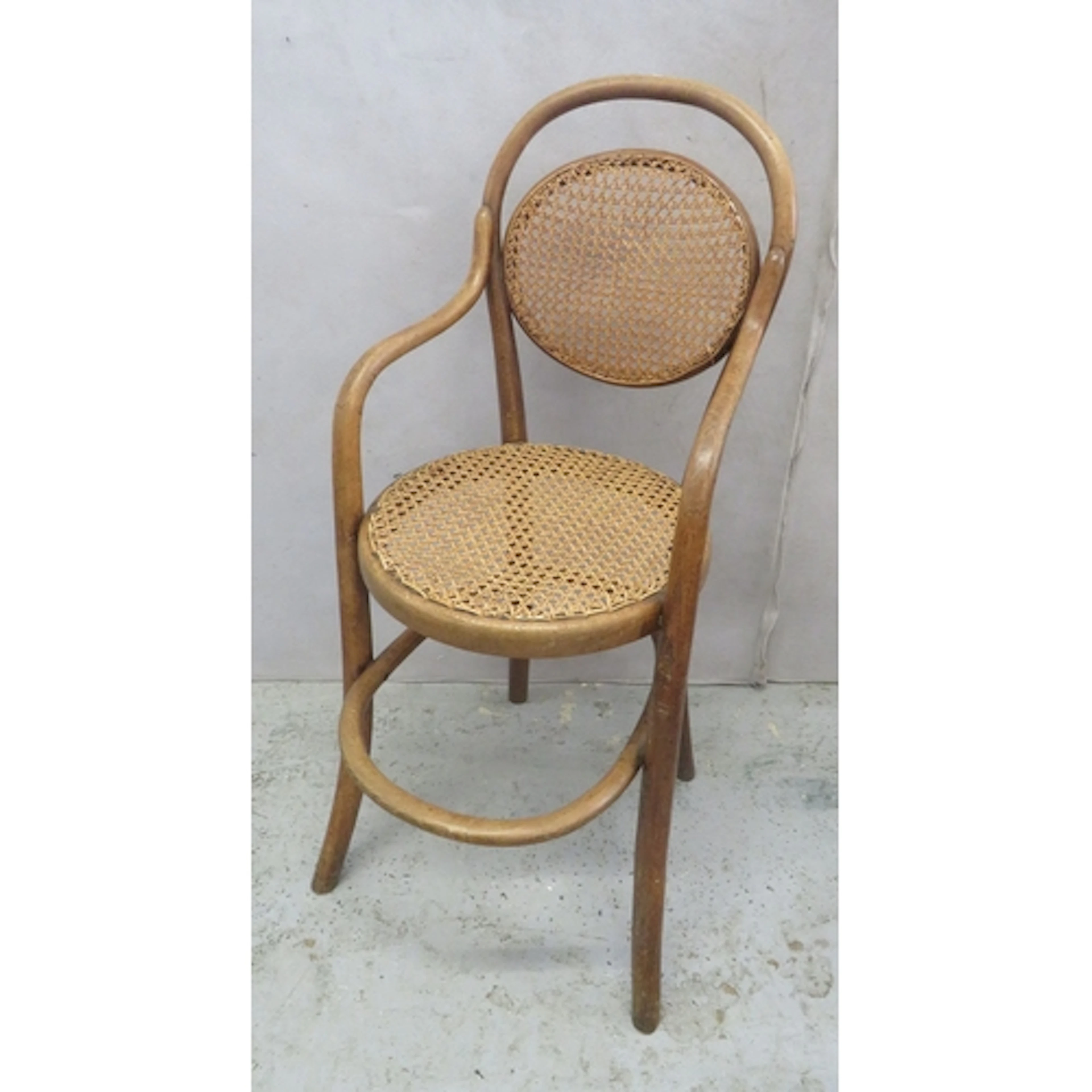 Vintage Thonet Style Bentwood Chair approx. 86cm H x 38cm W ...