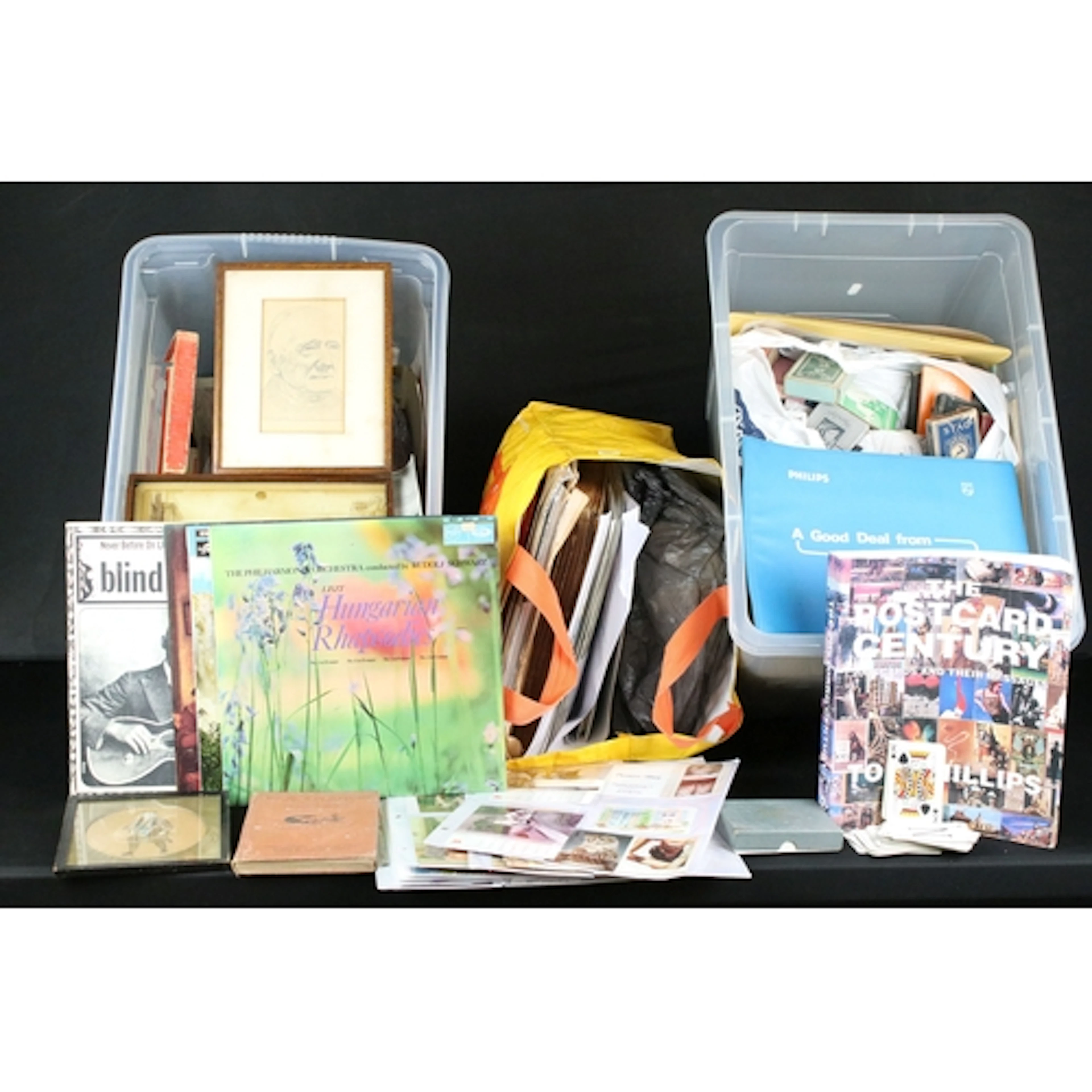Large collection of ephemera, to include: an album of newspa...