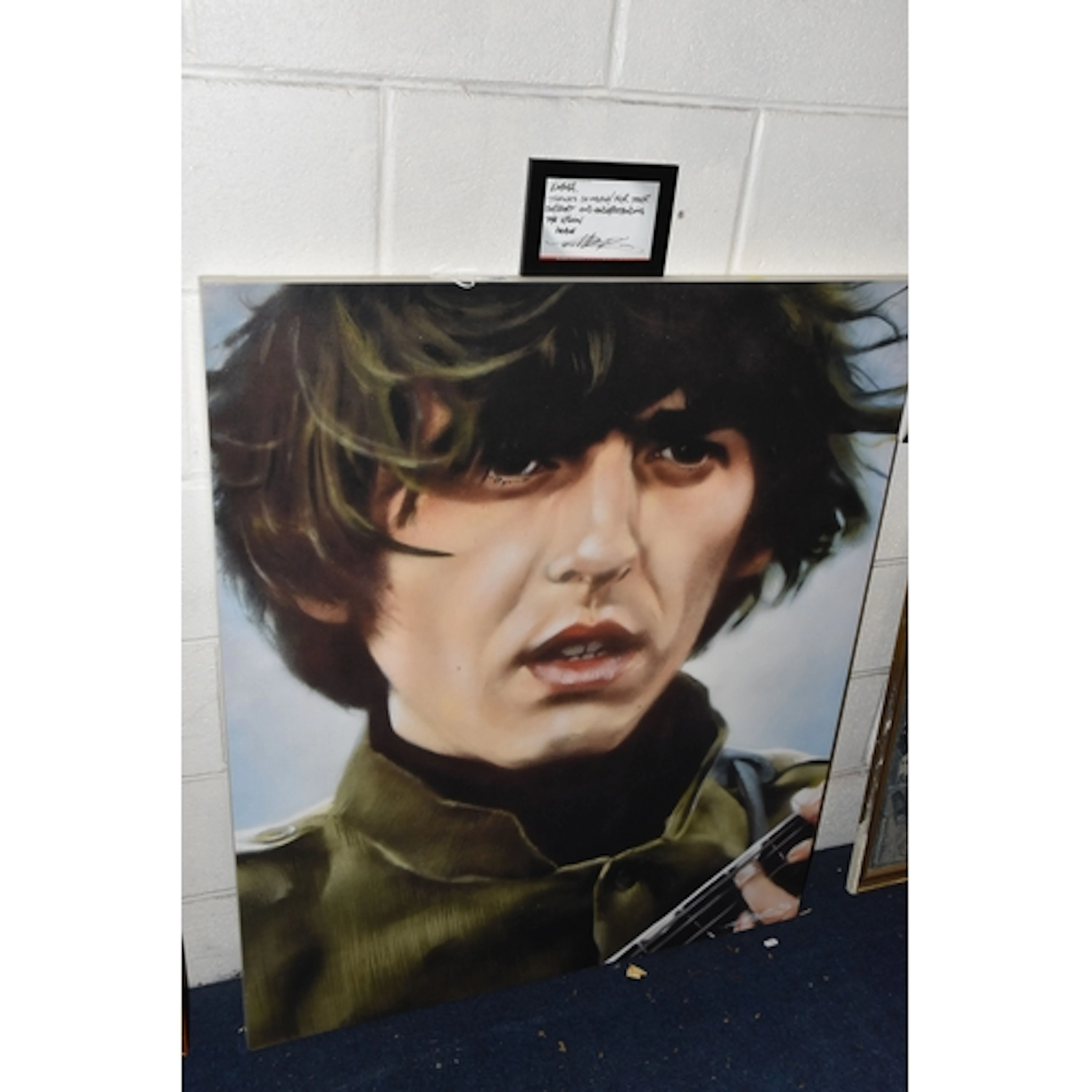 TEMPER (AARON BIRD 1971) GEORGE HARRISON, a signed limited e...