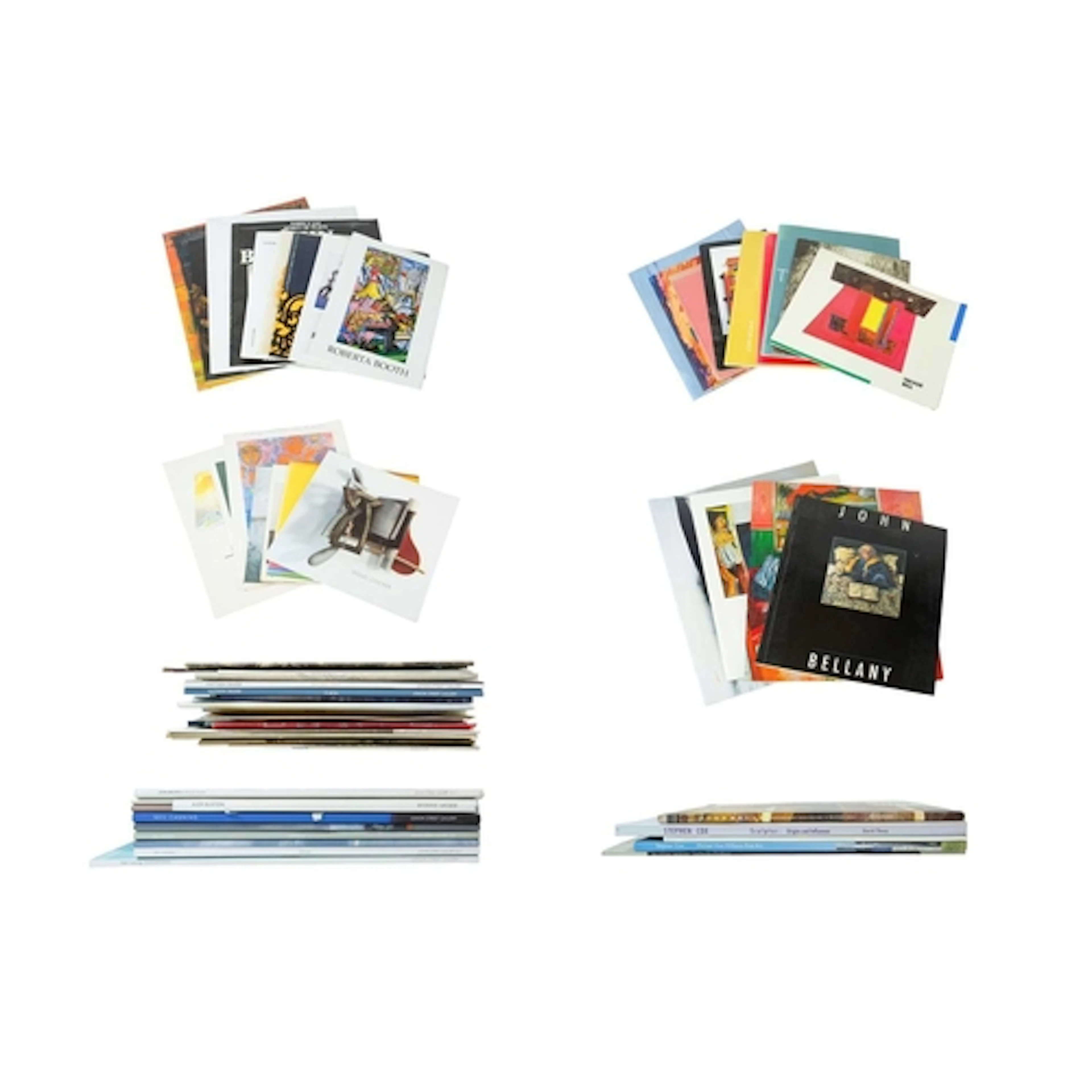 Art Books and Exhibition Catalogues Including six John Bella...