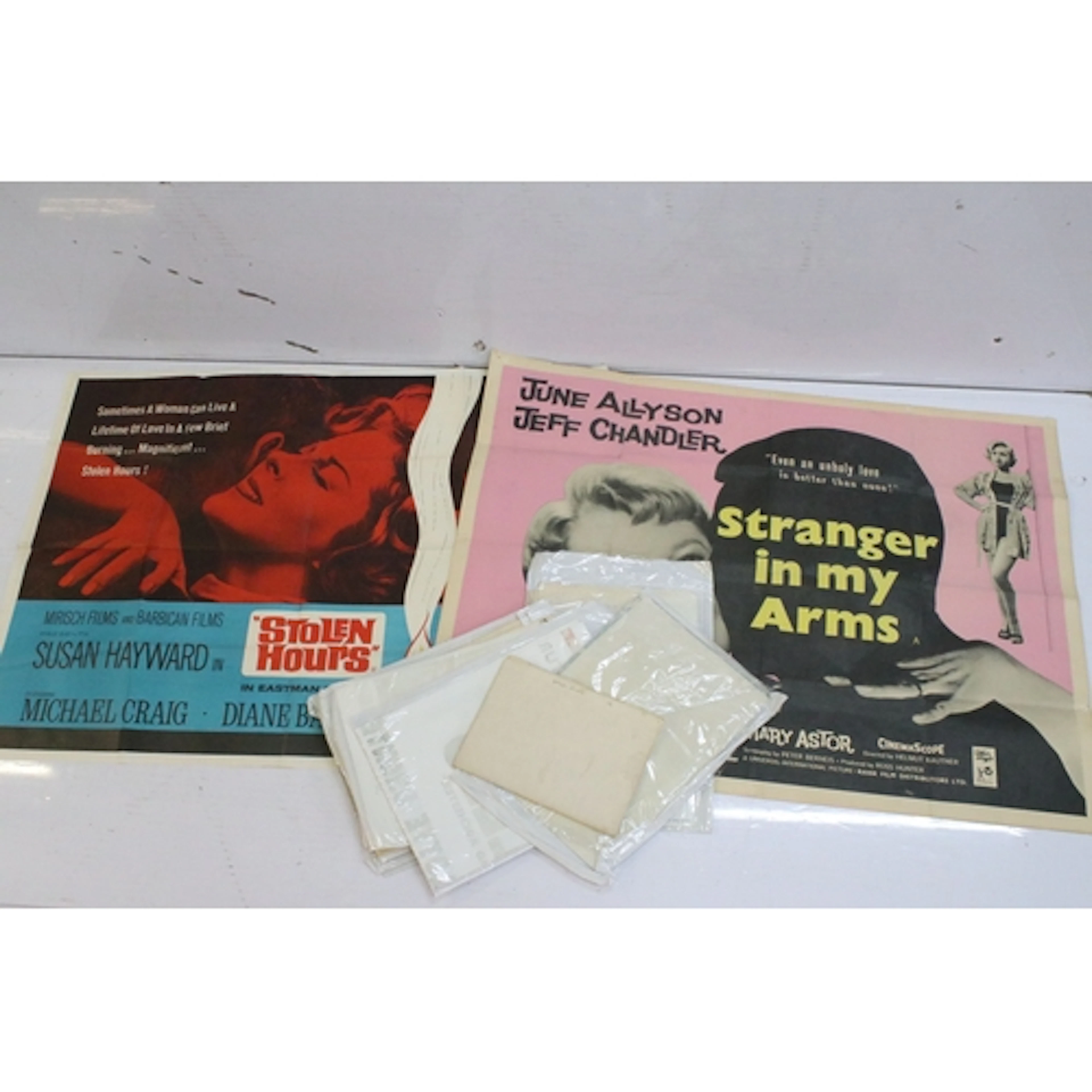Collection of mid 20th century cinema posters, to comprise '...