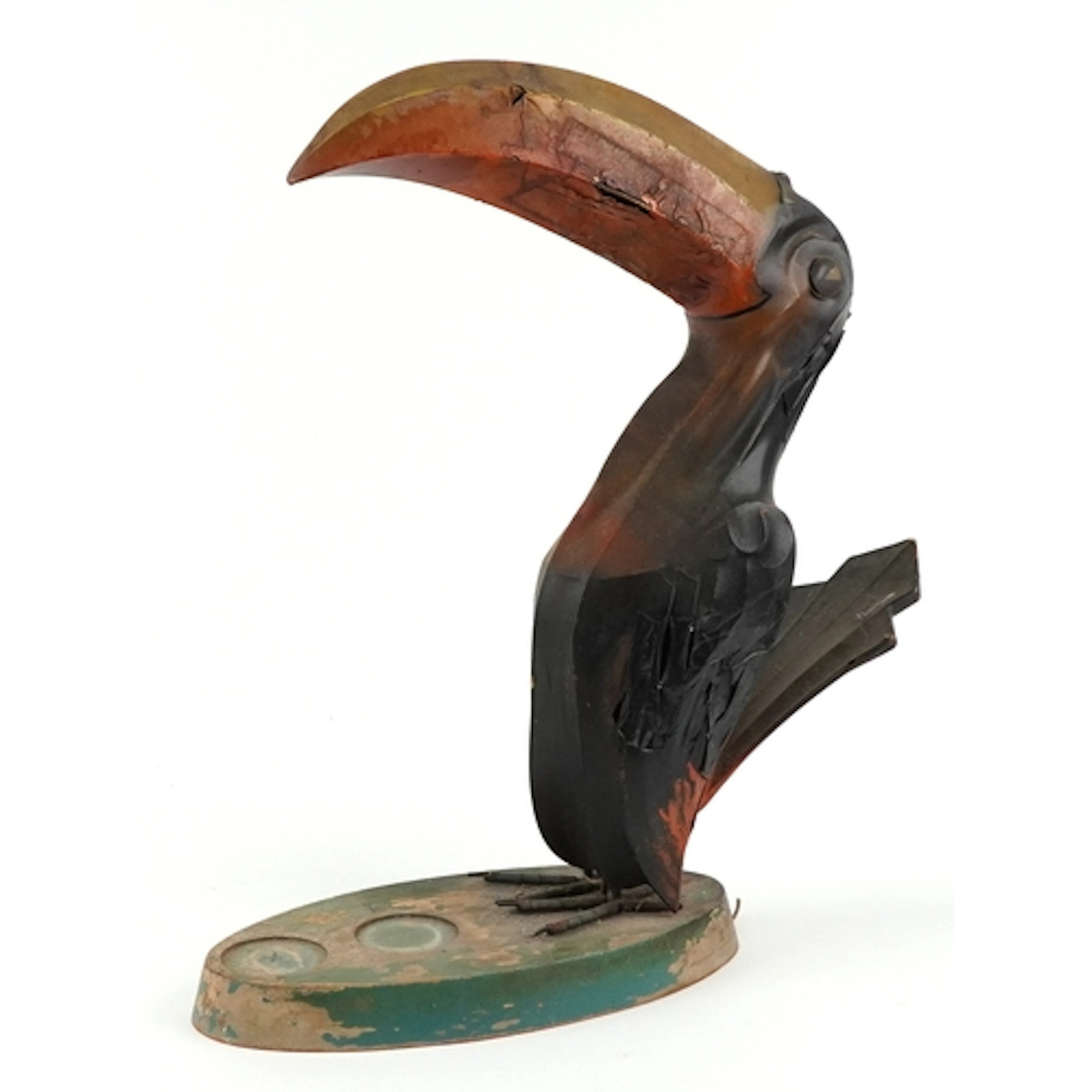 Early/mid 20th century Guinness Toucan advertising table lam...