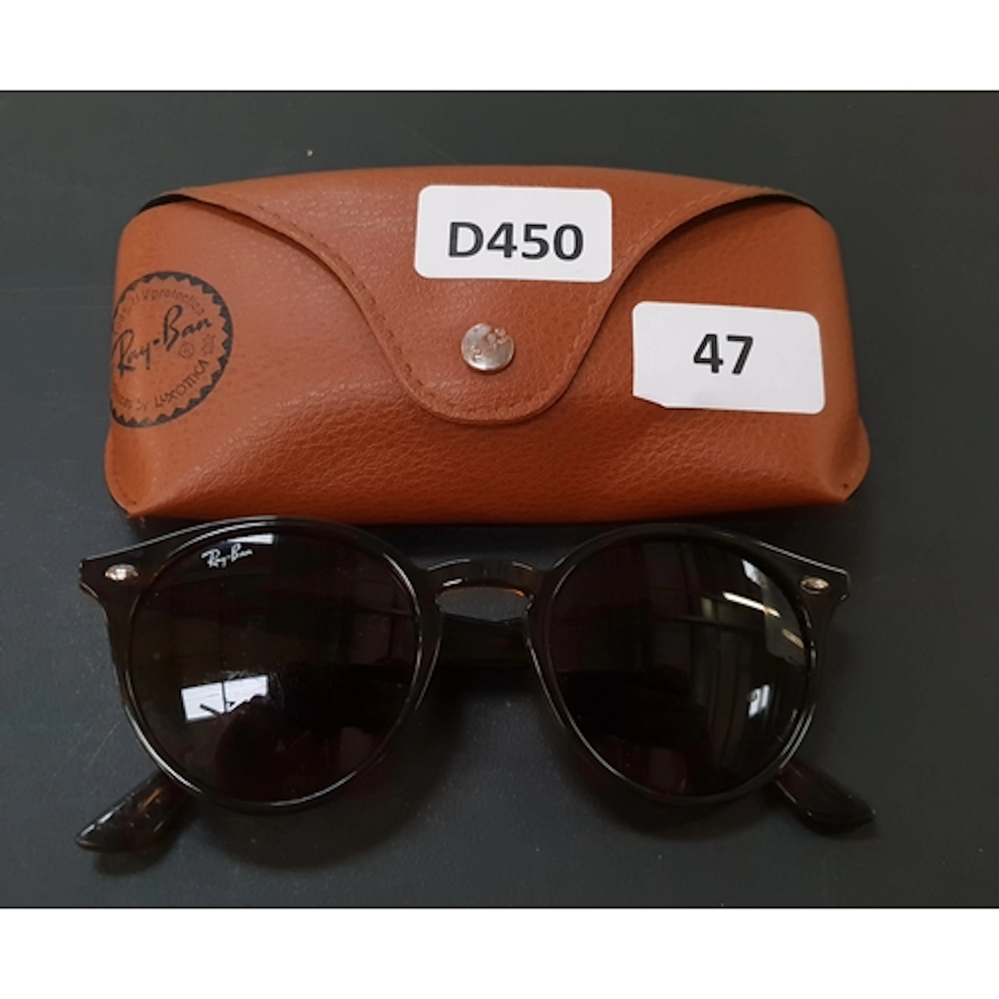 PAIR OF SUNGLASSES RAY BAN RB 2180 INC. CASE