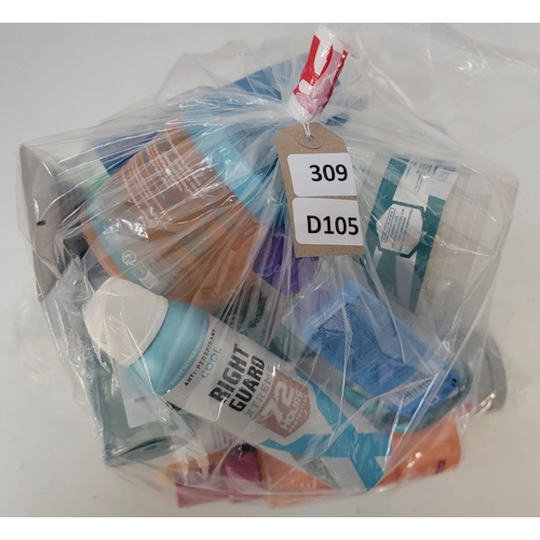 ONE BAG OF PART USED COSMETICS including Mitchum, L'Oreal, C...