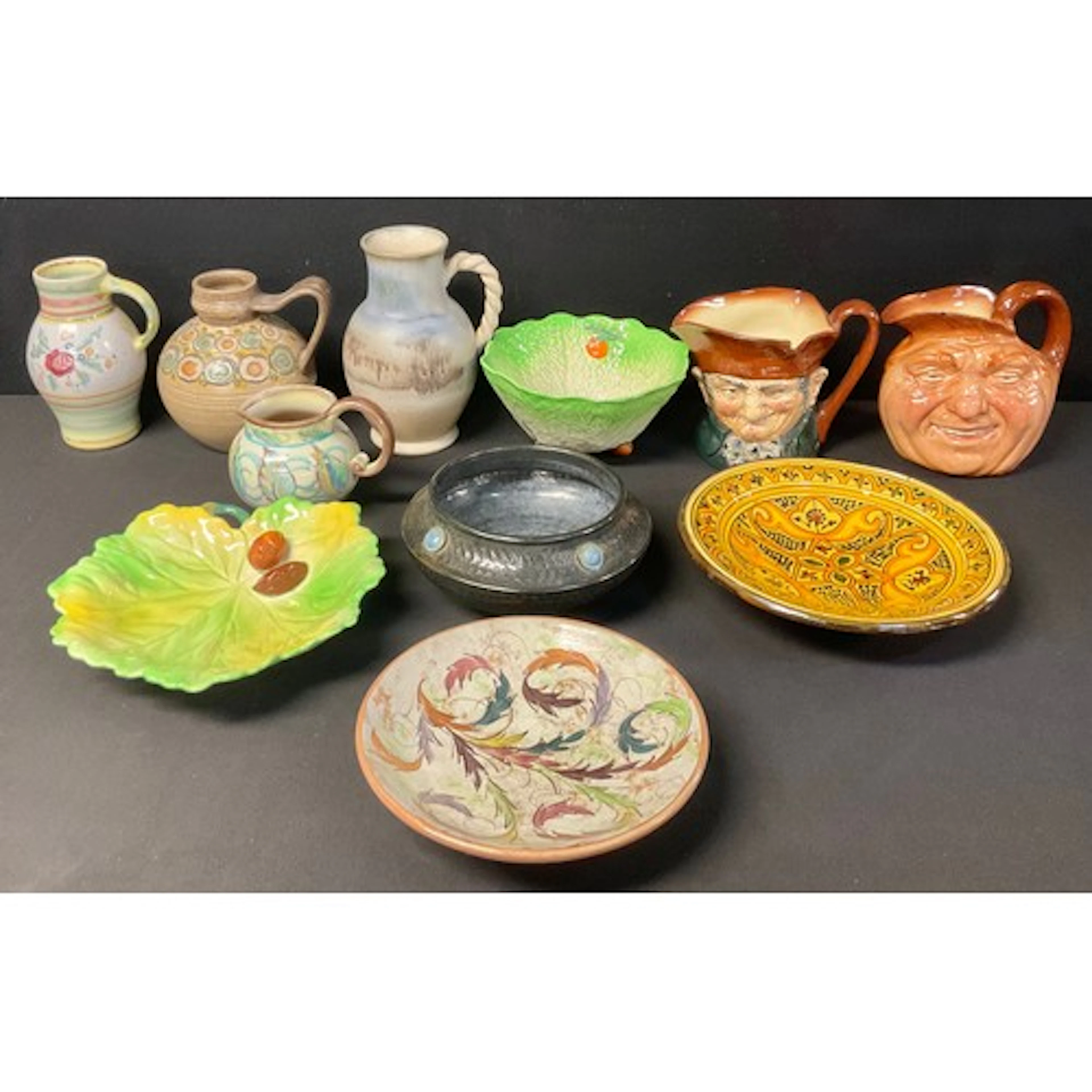 Decorative Ceramics - an unusual Bourne Denby bowl in the ma...