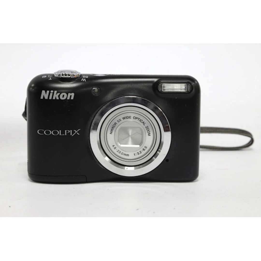 Nikon Coolpix A10 Digital Compact Camera, black, Untested.