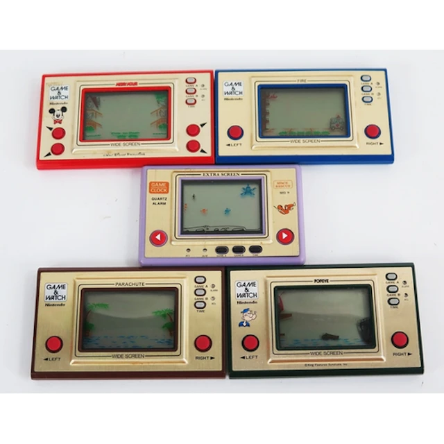 Nintendo Game & Watch Electronic hand held games including M...