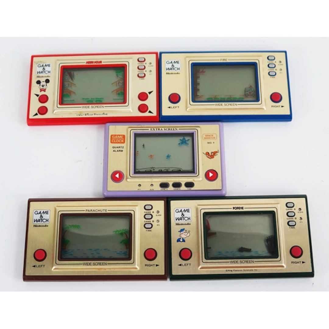 Nintendo Game & Watch Electronic hand held games including M...