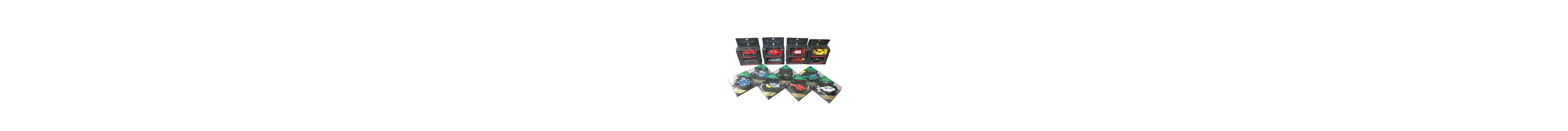 Collection of boxed die-cast model vehicles including Onyx 1...