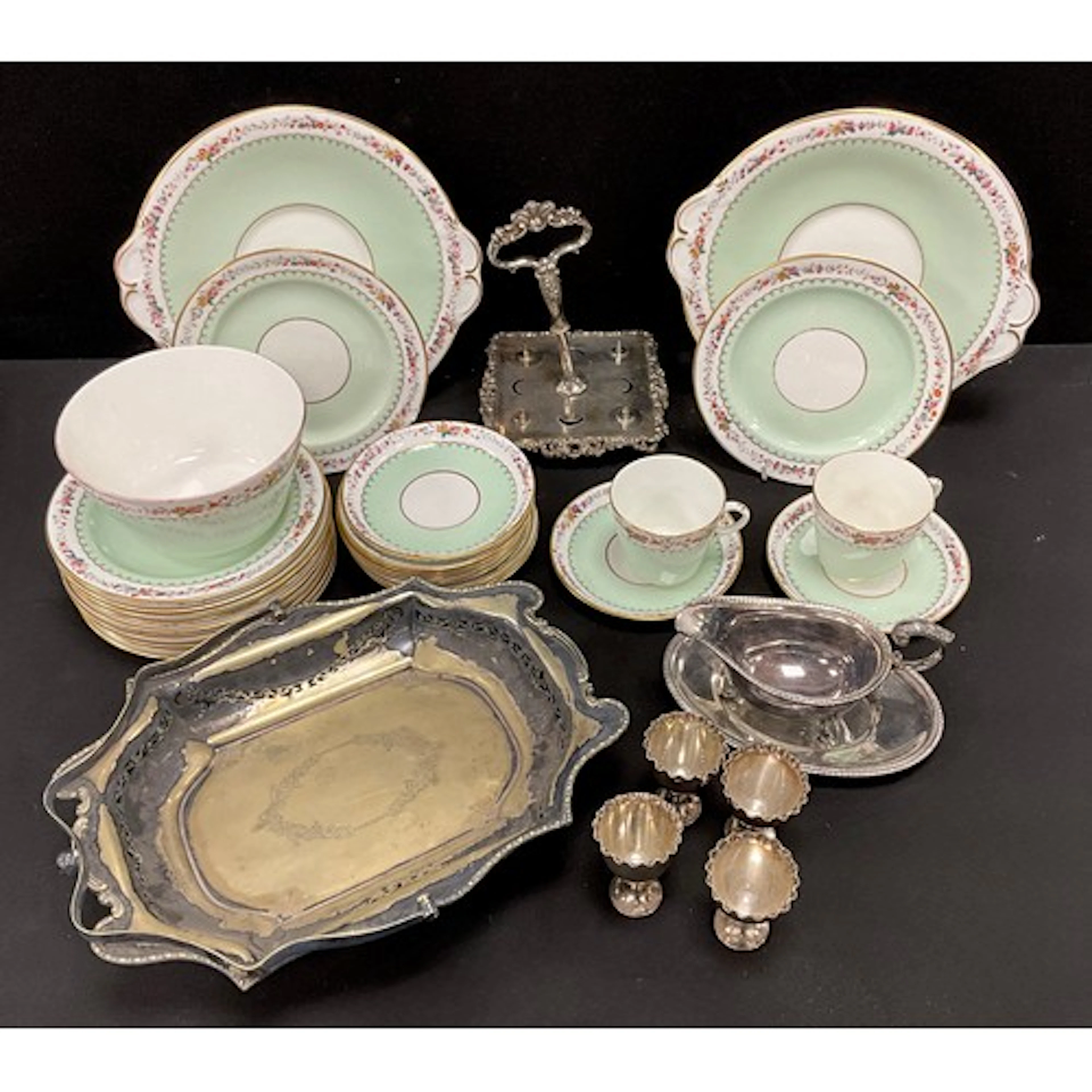 Plated and Ceramics - an EPNS Mappin and Webb silver plate s...