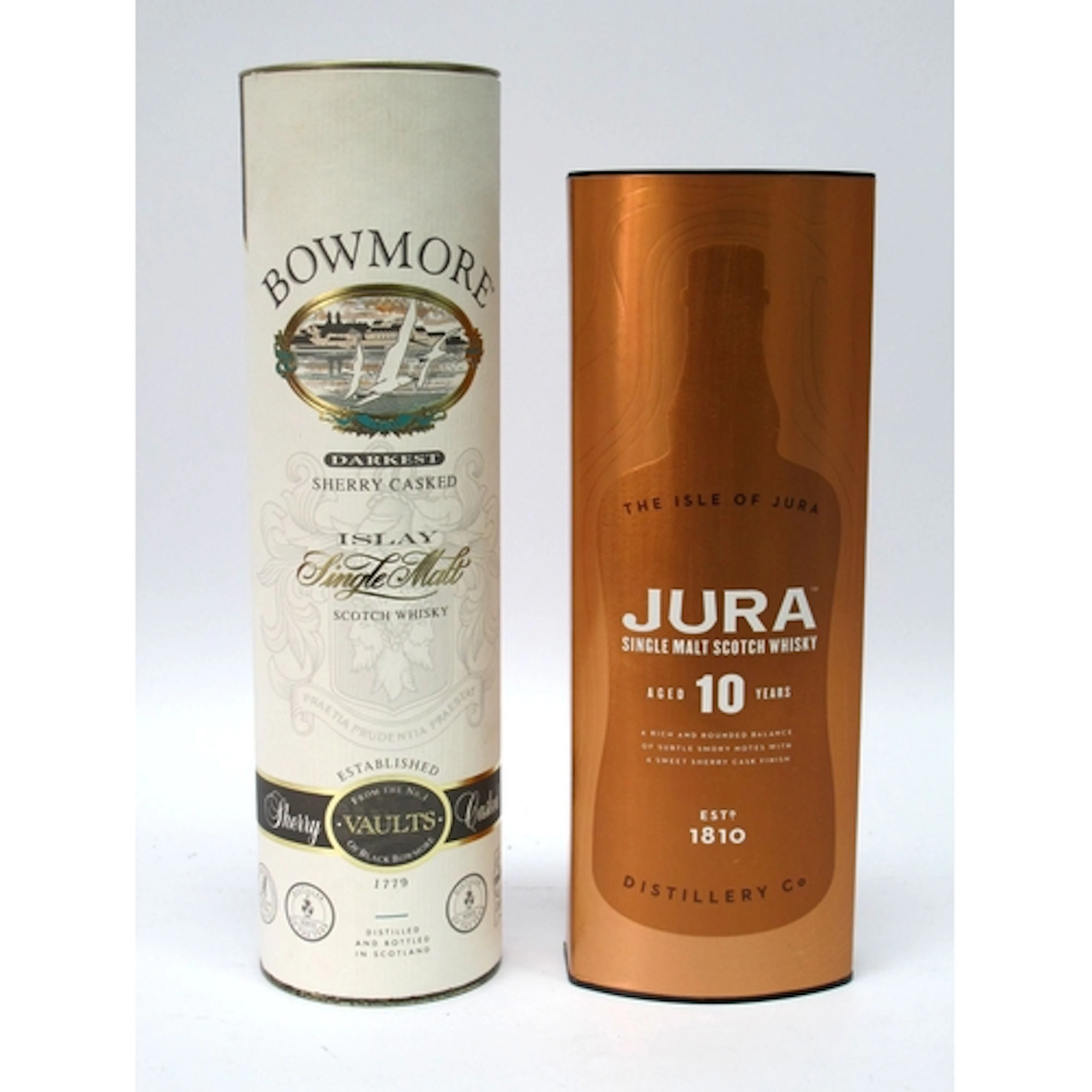 Whisky - Bowmore Darkest Islay Single Malt Scotch Whisky, sh...
