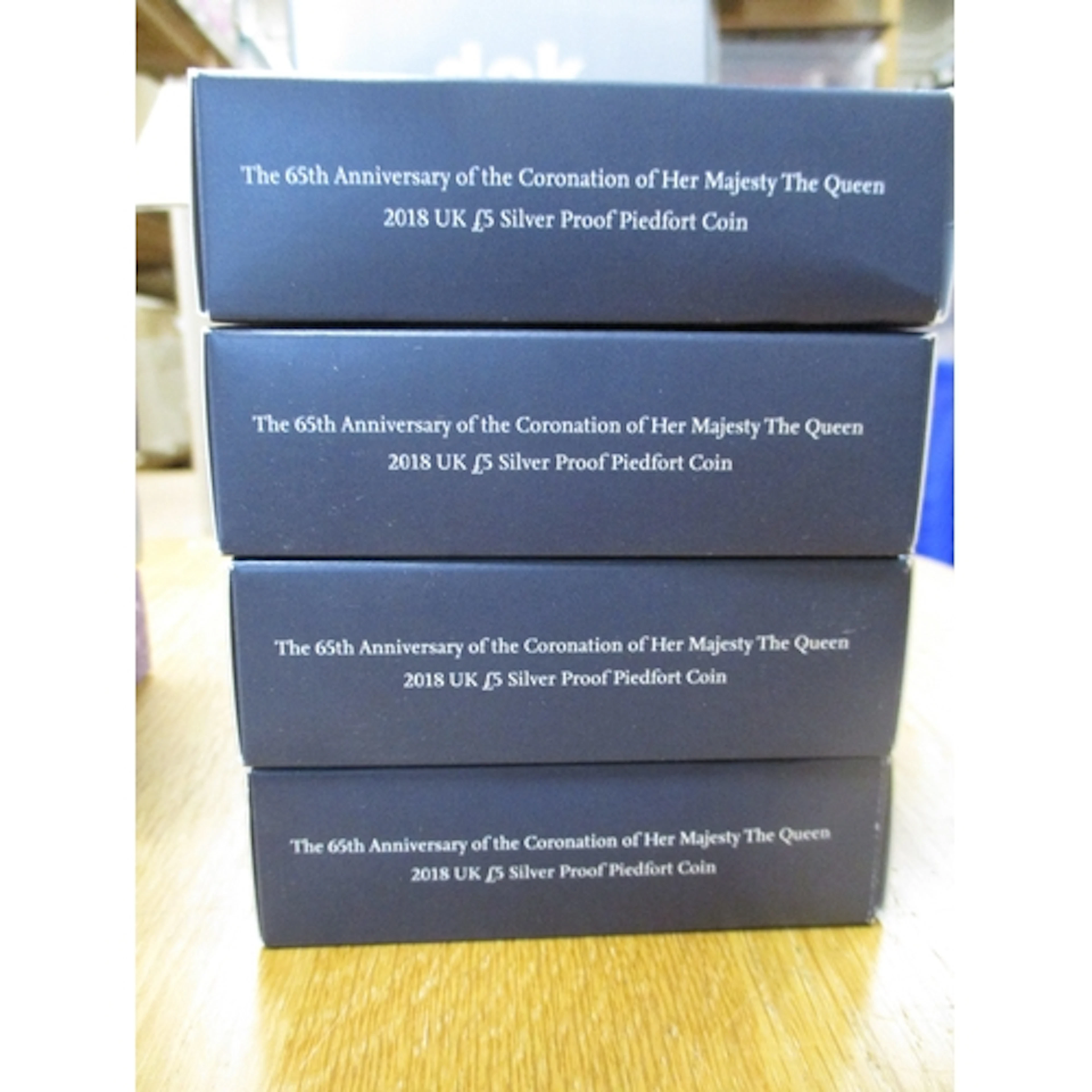 2018 'A Moment That Lasts a Lifetime' collection of boxed £5...