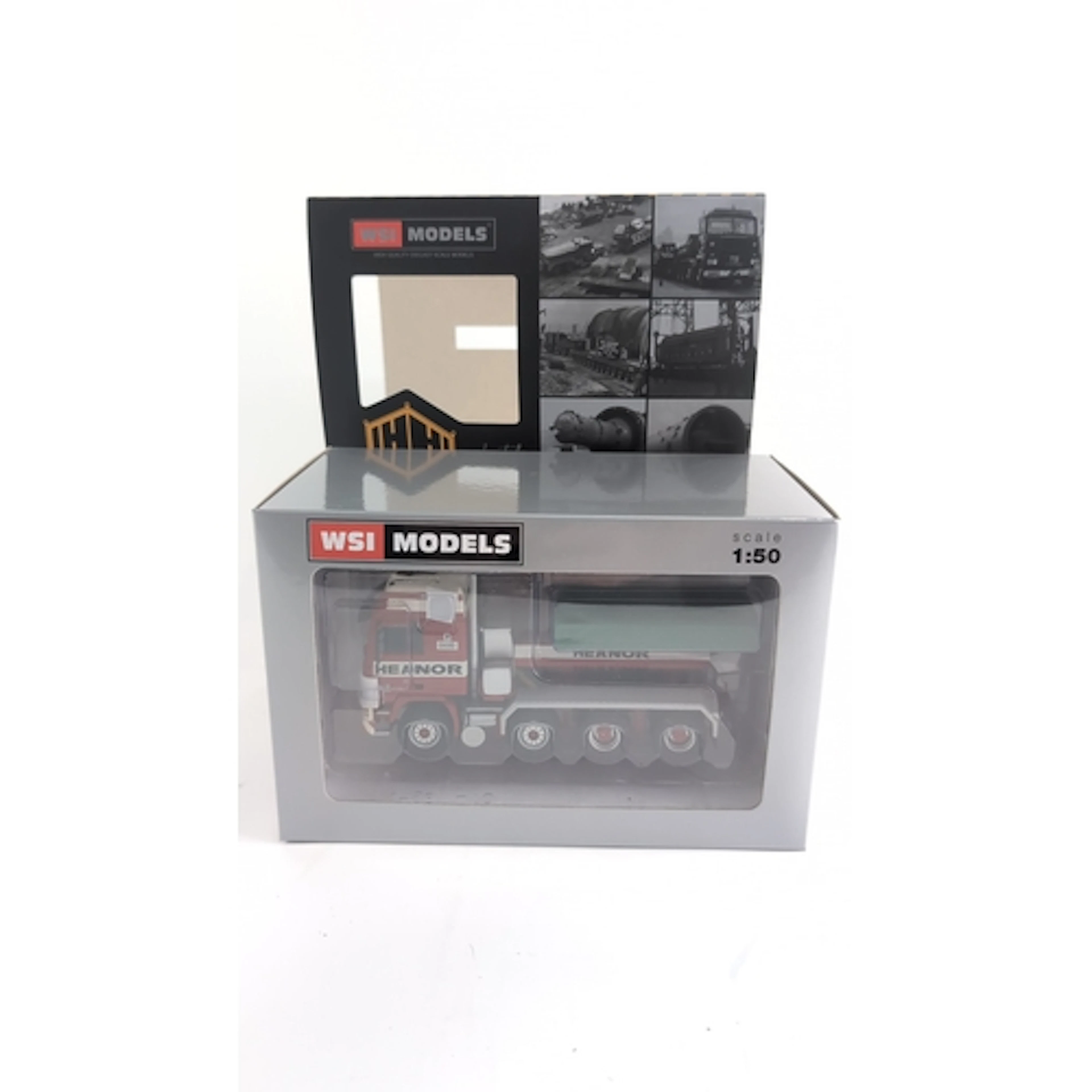 WSI Models 1:50 scale die-cast Volvo F12 Glob. 8x4 heavy hau...