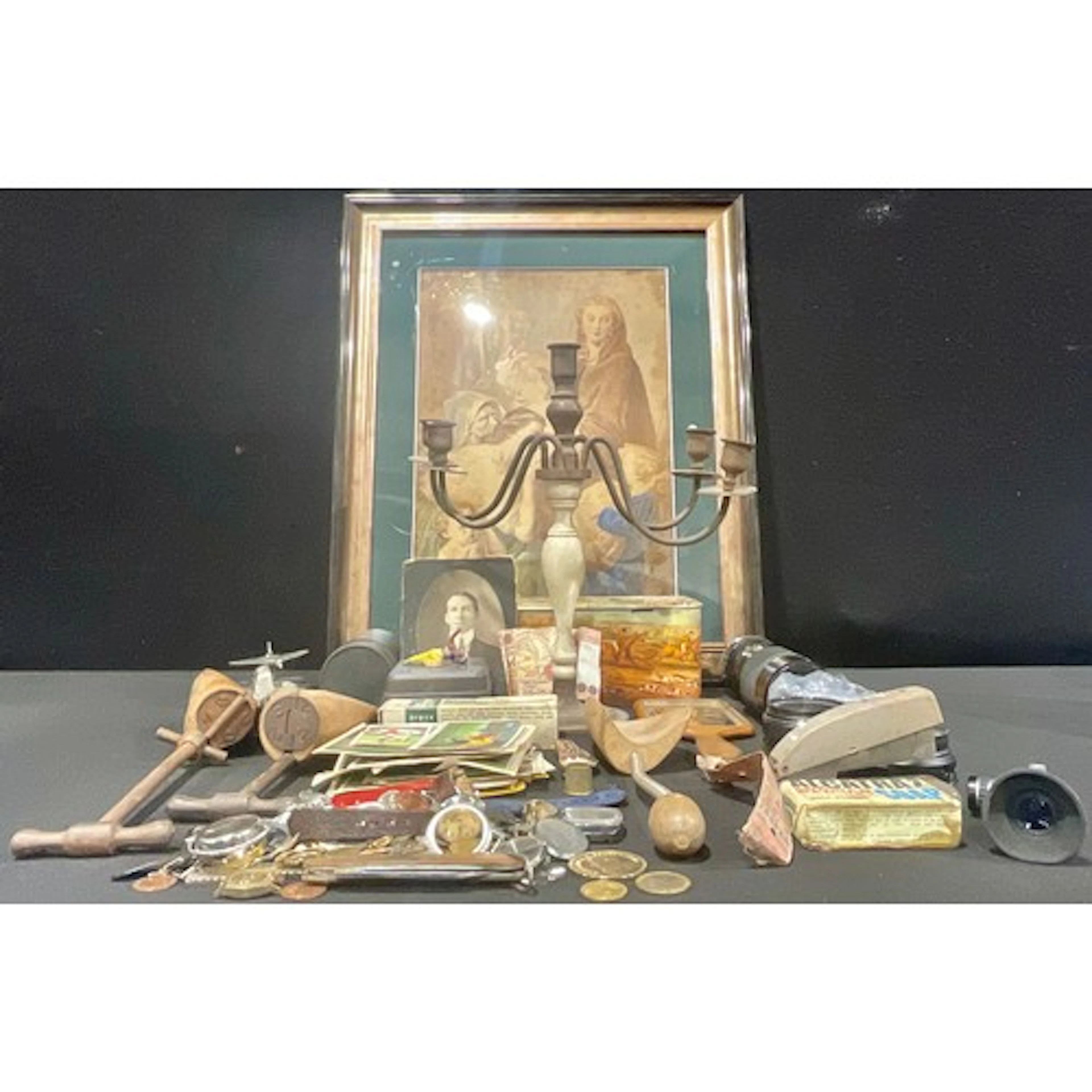 Watches, coins, Camera lenses etc inc Poljot, Ingersoll Vali...