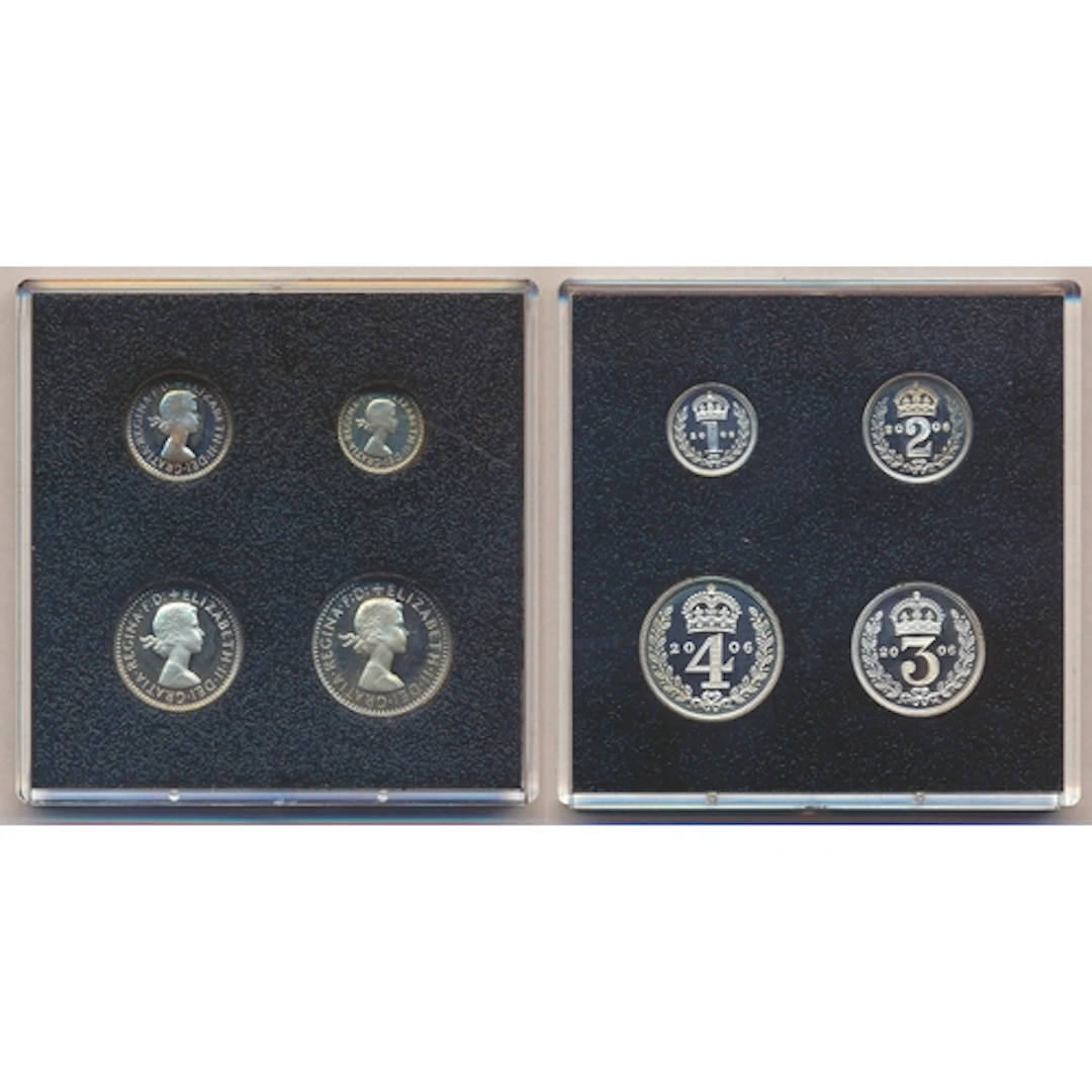 2006 Maundy silver proof FDC set of 4. (Y)