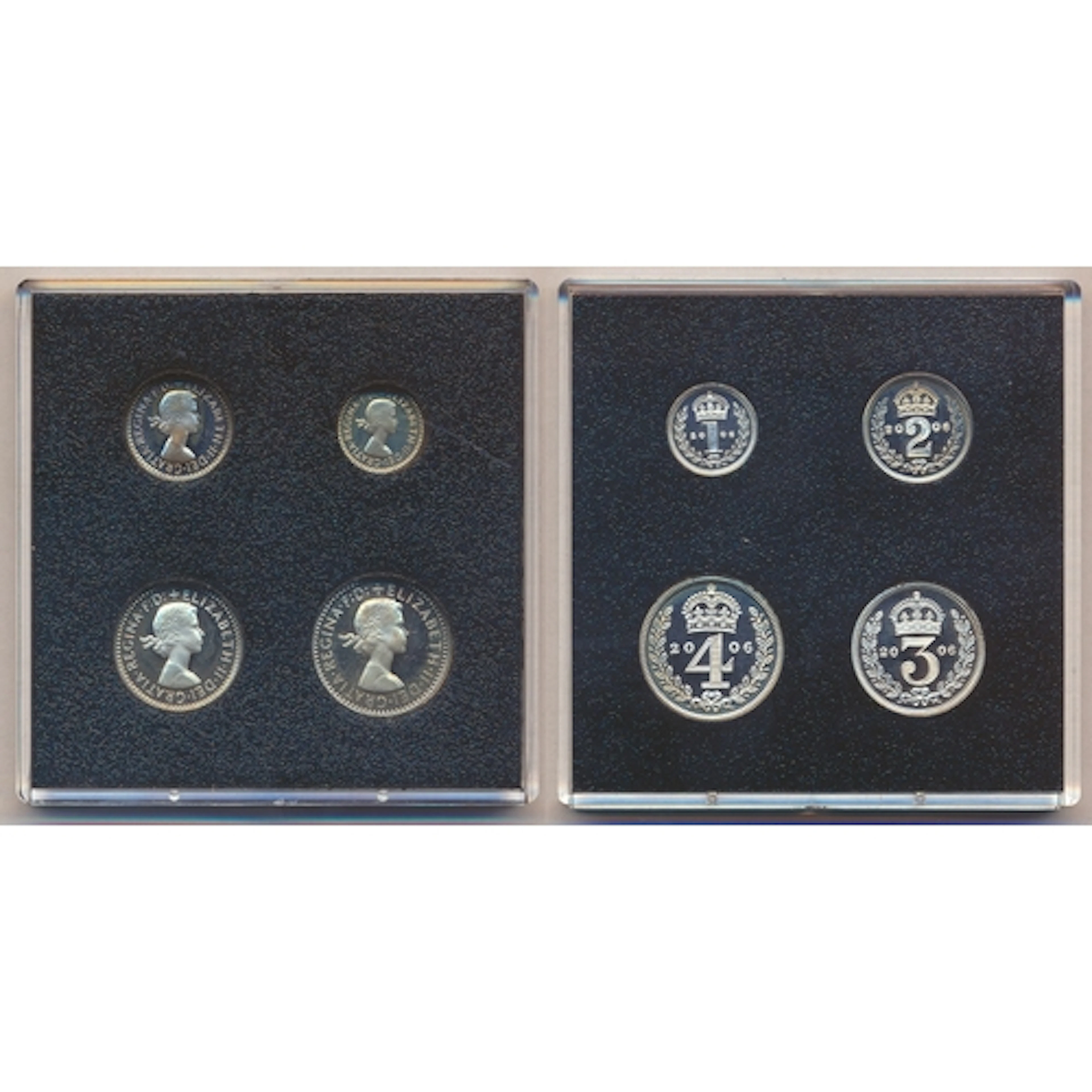 2006 Maundy silver proof FDC set of 4. (Y)