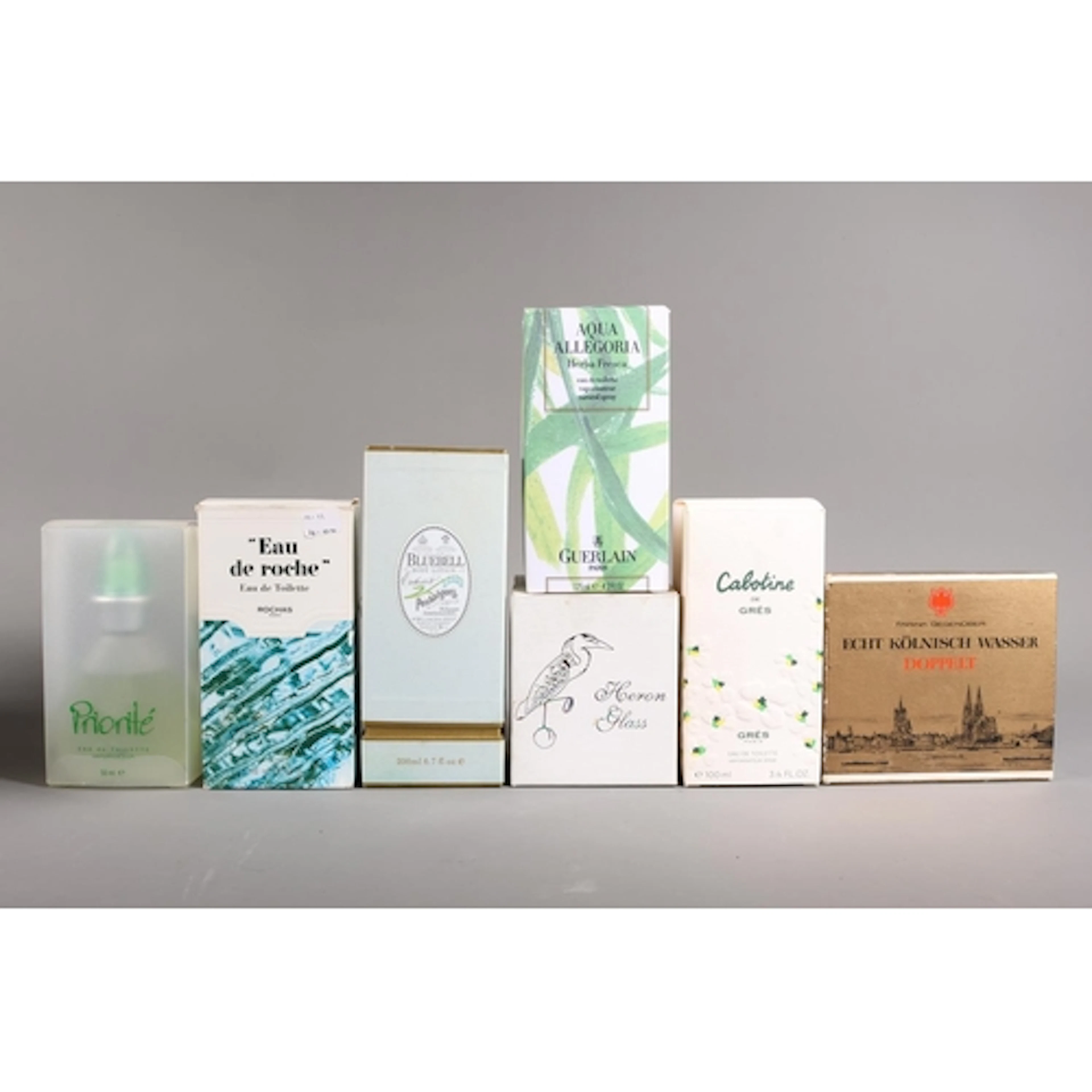 Ladies perfumes, body lotions, etc.