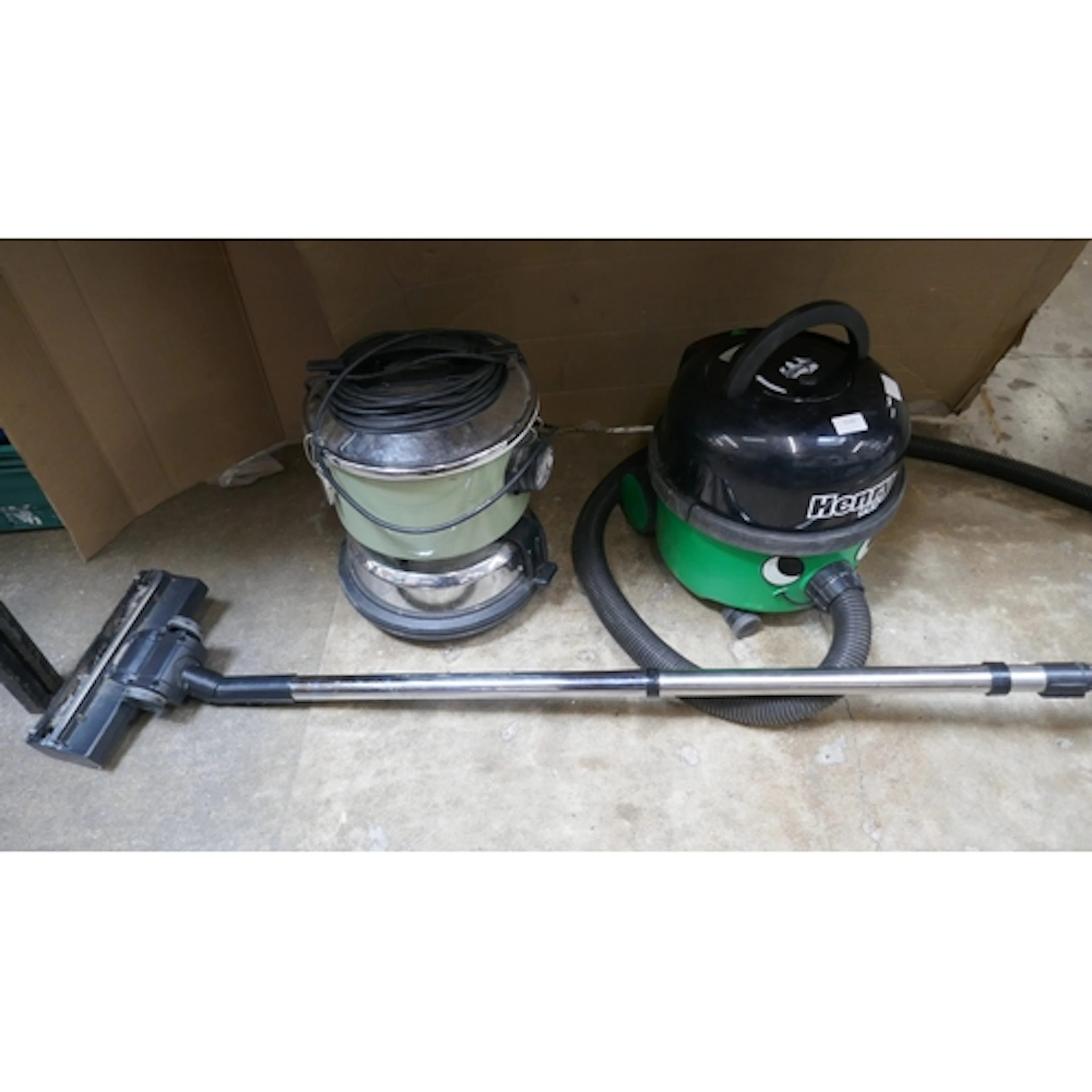A Henry Pet Numatic hoover and one other hoover*The Henry ho...