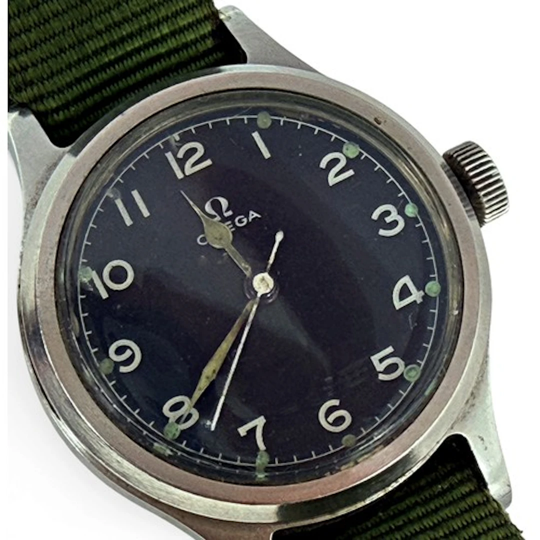Rare Omega British Military issue wristwatch, Air Ministry 5...