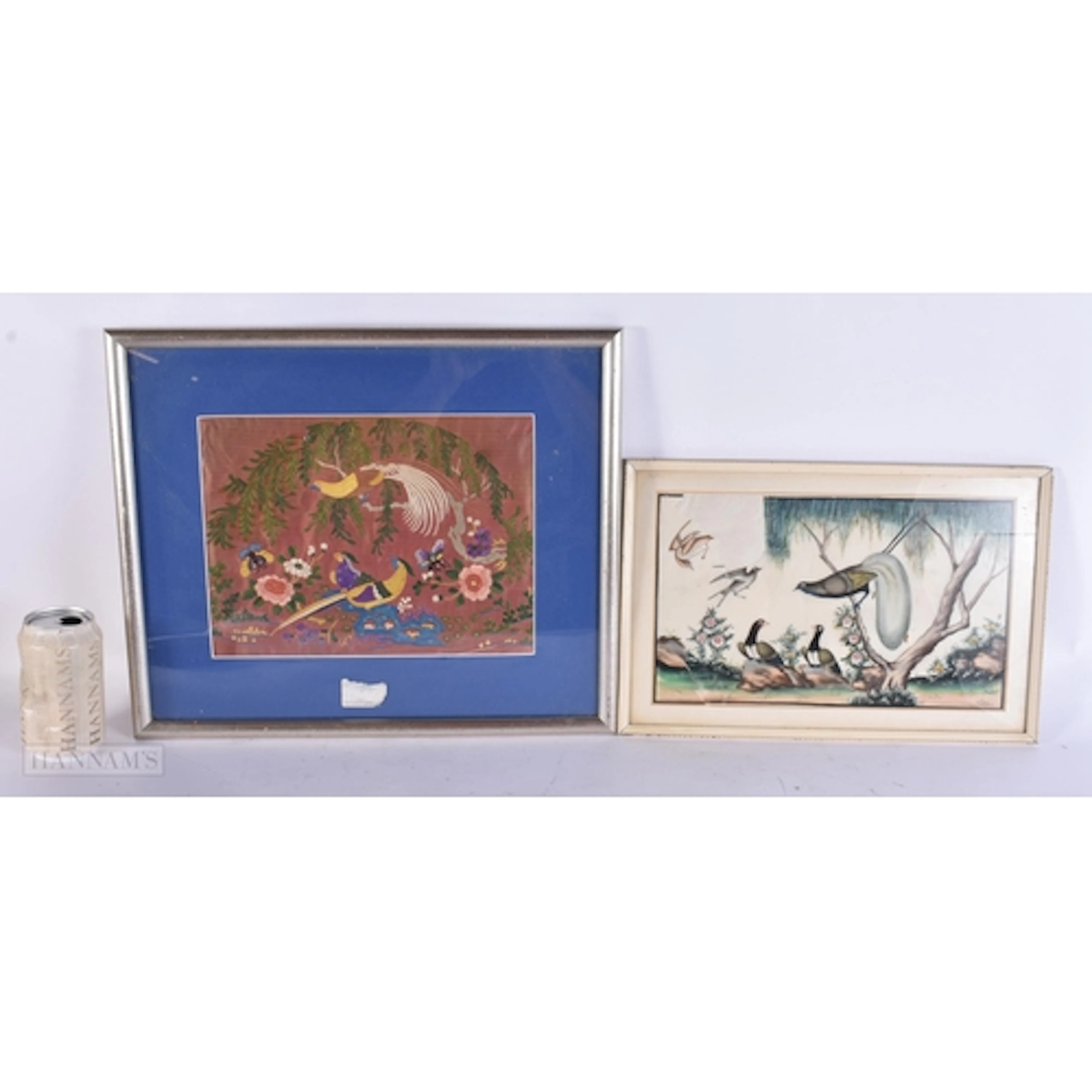 A 19TH CENTURY CHINESE PAINTED PITH PAPER WATERCOLOUR Qing, ...