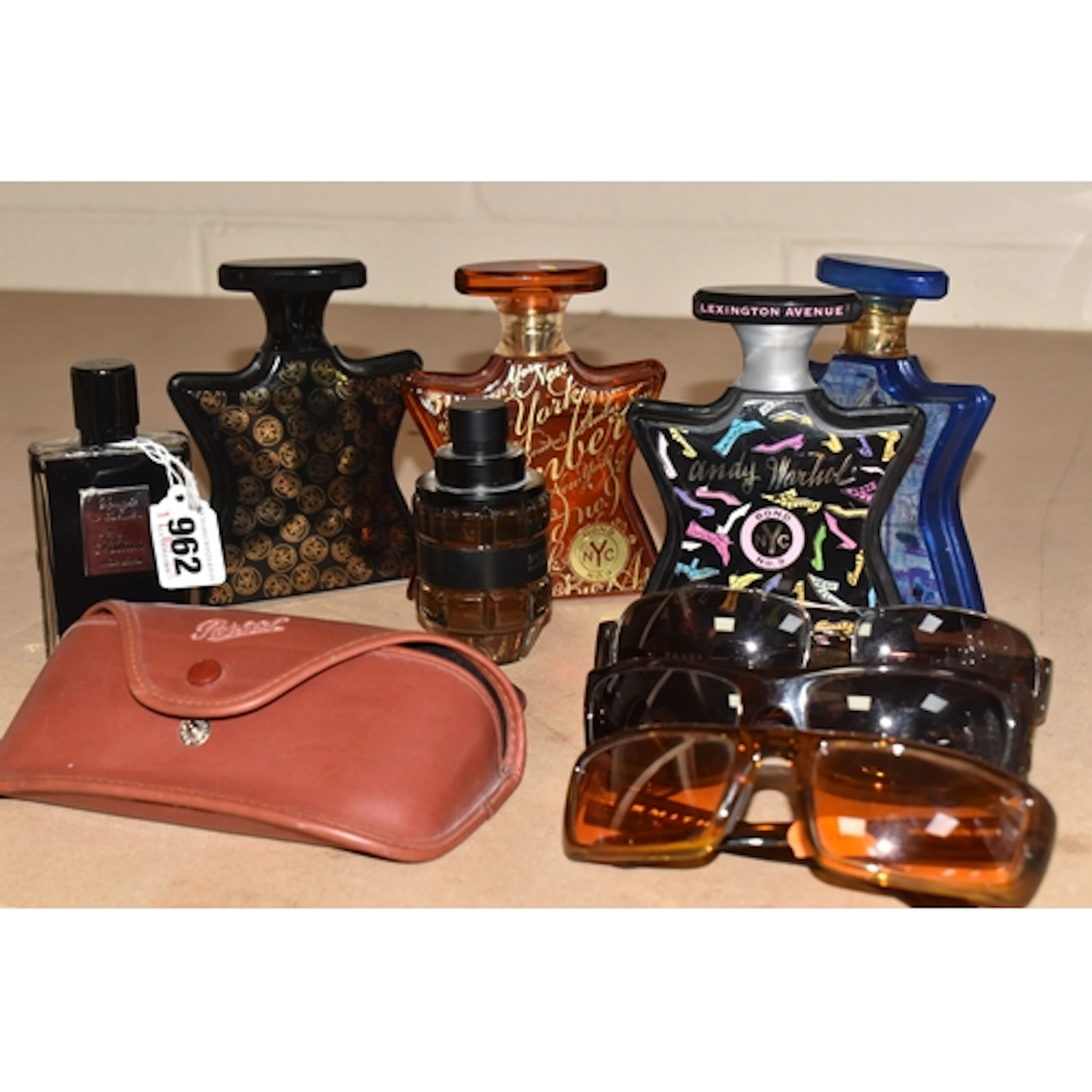 A COLLECTION OF FRAGRANCES AND SUNGLASSES, to include vintag...
