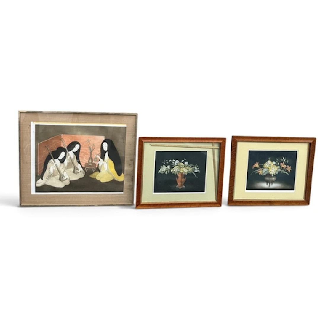 NIGEL CLARKE: THREE SIGNED LIMITED EDITION PRINTS ON PAPER S...