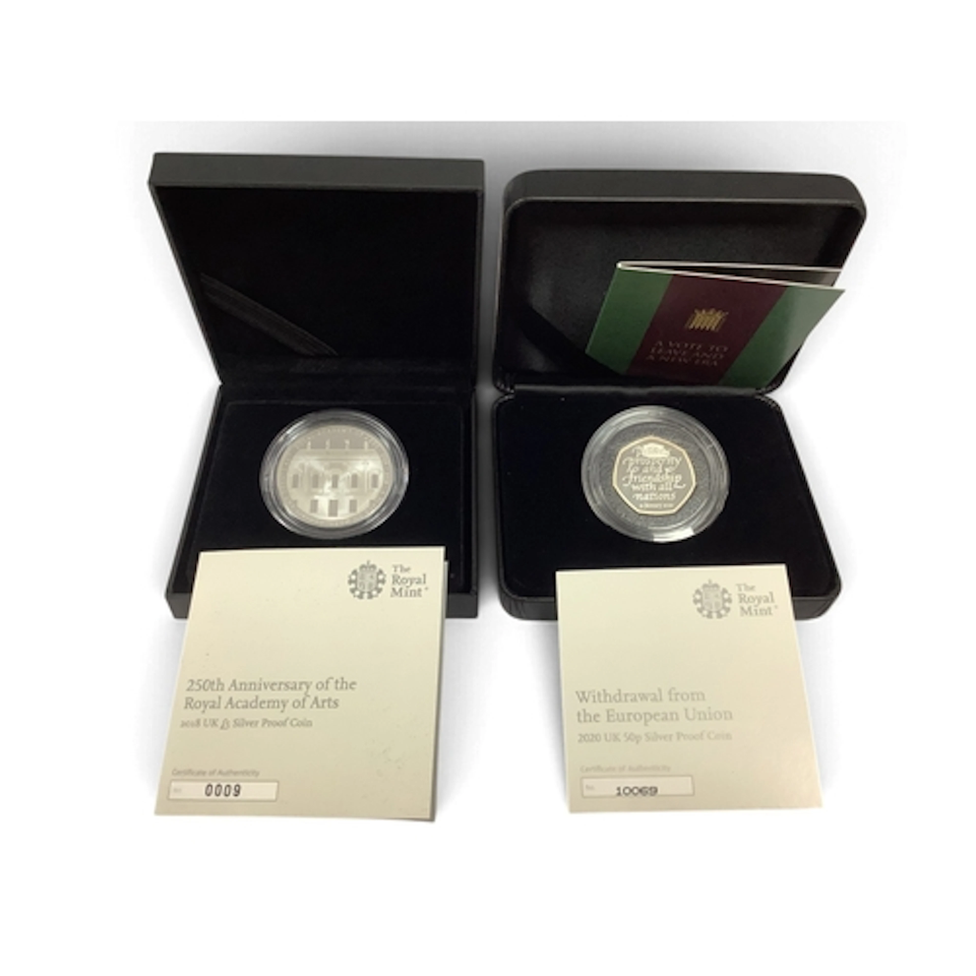 2018 Royal Mint 250th Anniversary Of The Royal Academy Of Ar...