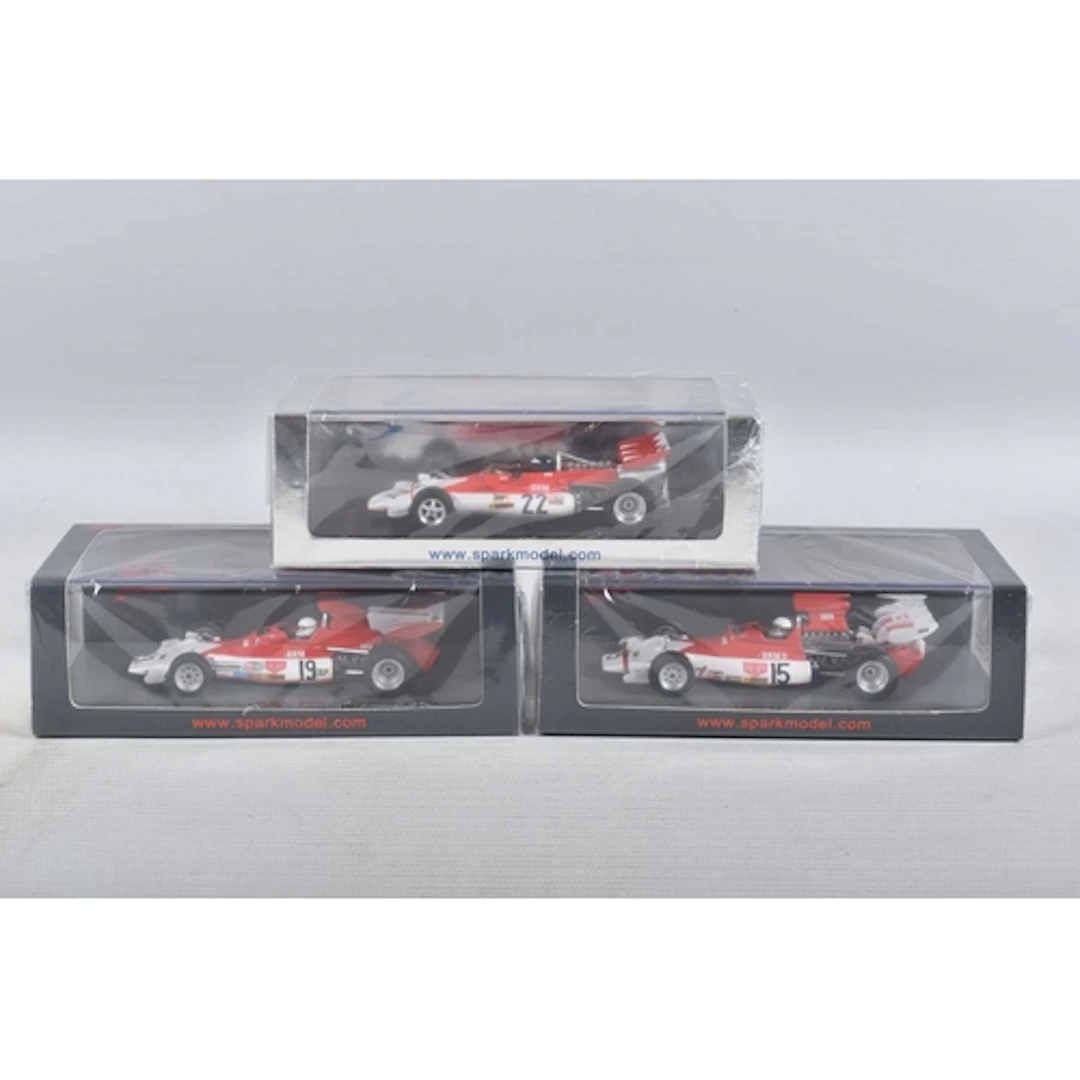 THREE BOXED SEALED MINIMAX SPARK MODEL VEHICLES, to include ...