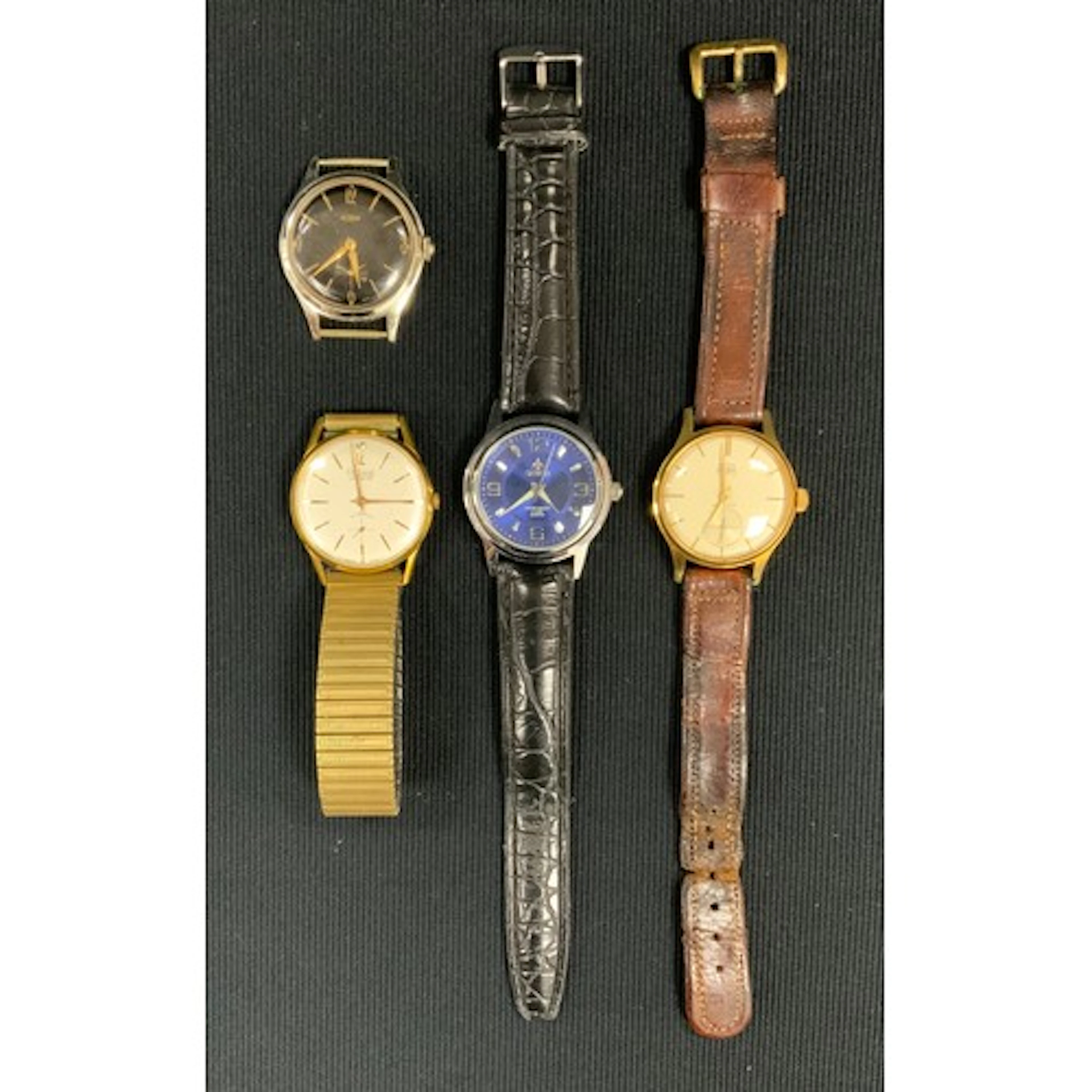 Watches - Rone Incabloc gold plated manual wind 21 jewel wat...