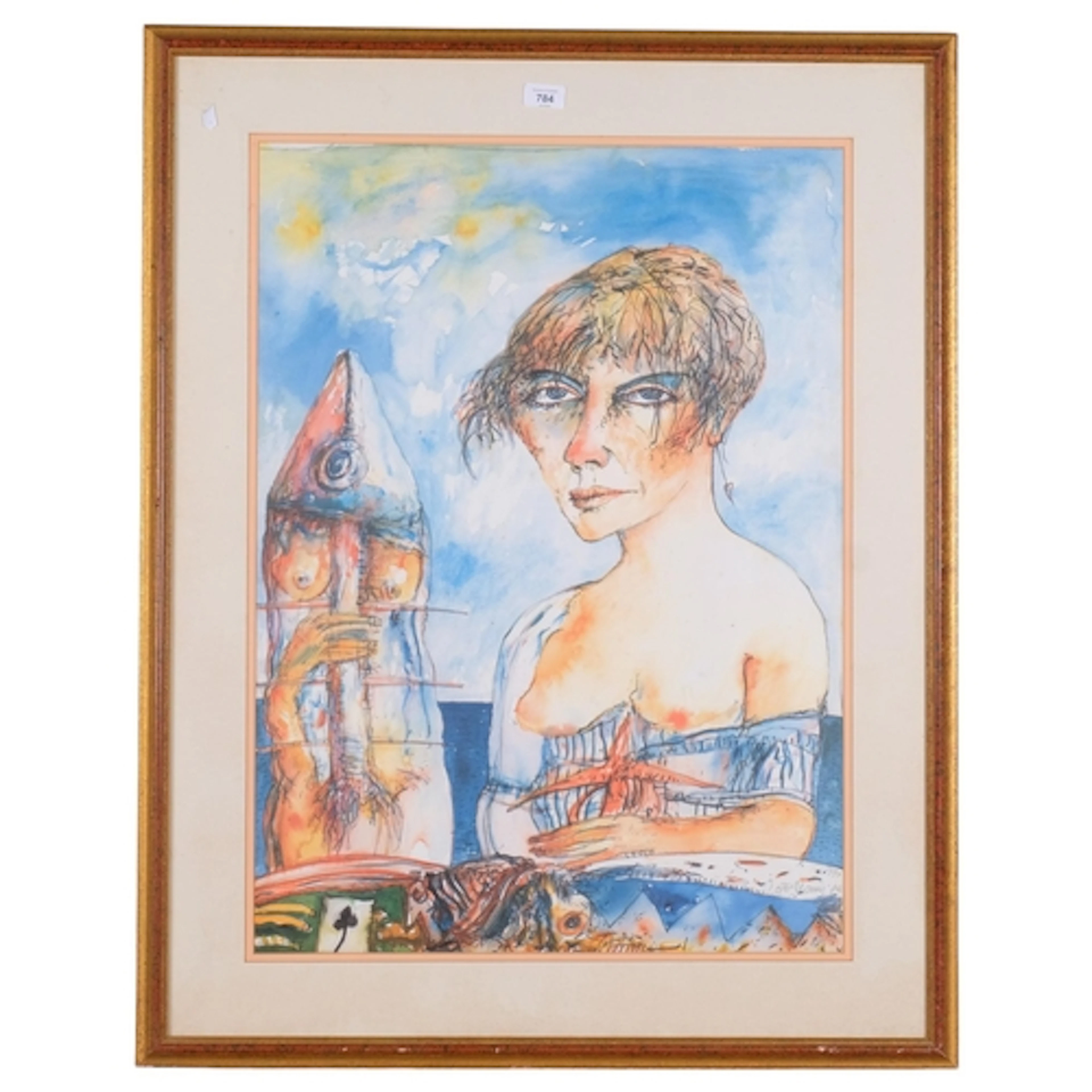 John Bellany (1942 - 2013), Celtic Voyage, lithograph, 1992,...