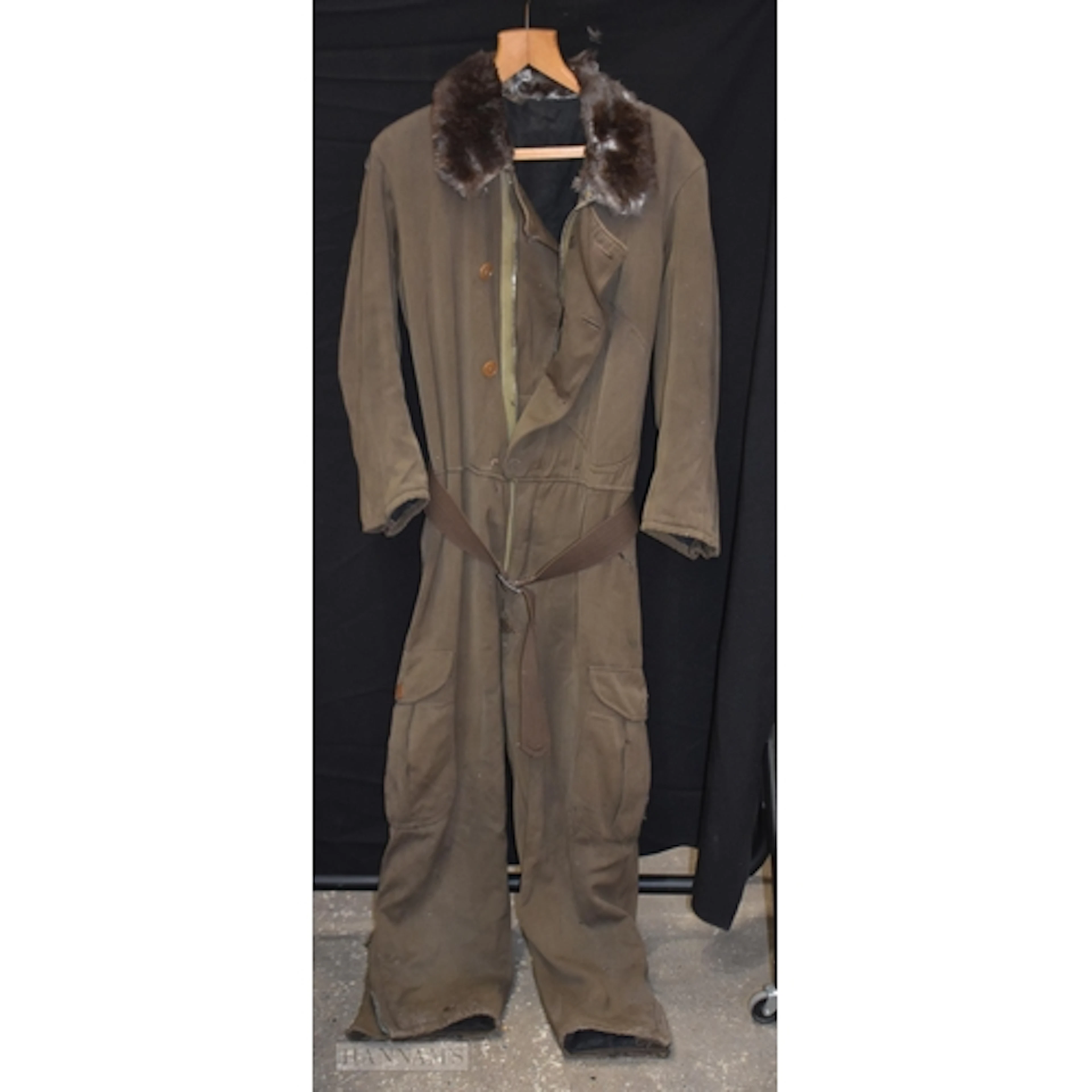 A WWII Japanese flying suit by the Sasebi Military suppliers...