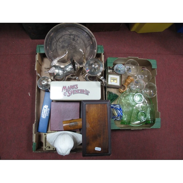 Silver plated ware and Collectables, including M&R silver pl...