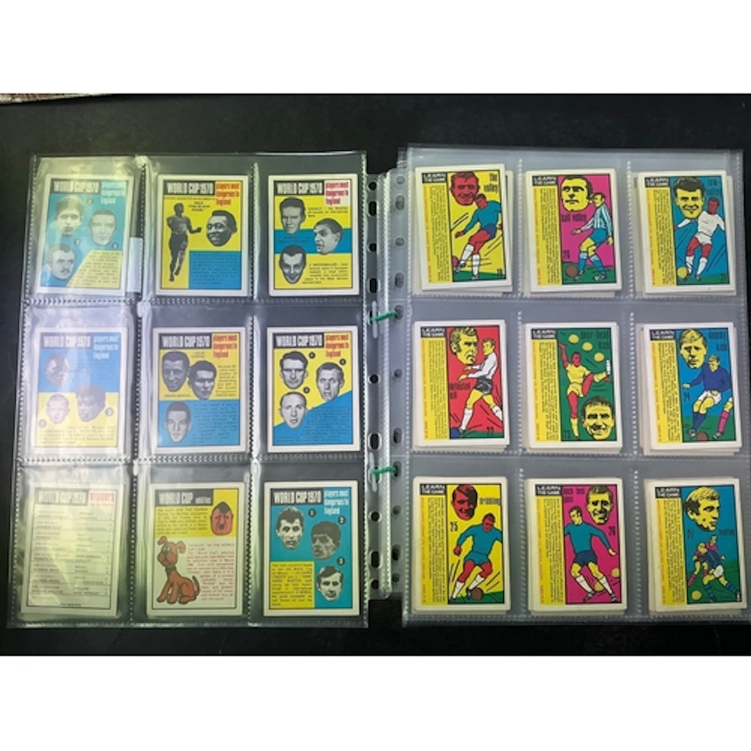 1970 World Cup Complete Anglo Confectionery Football Cards: ...