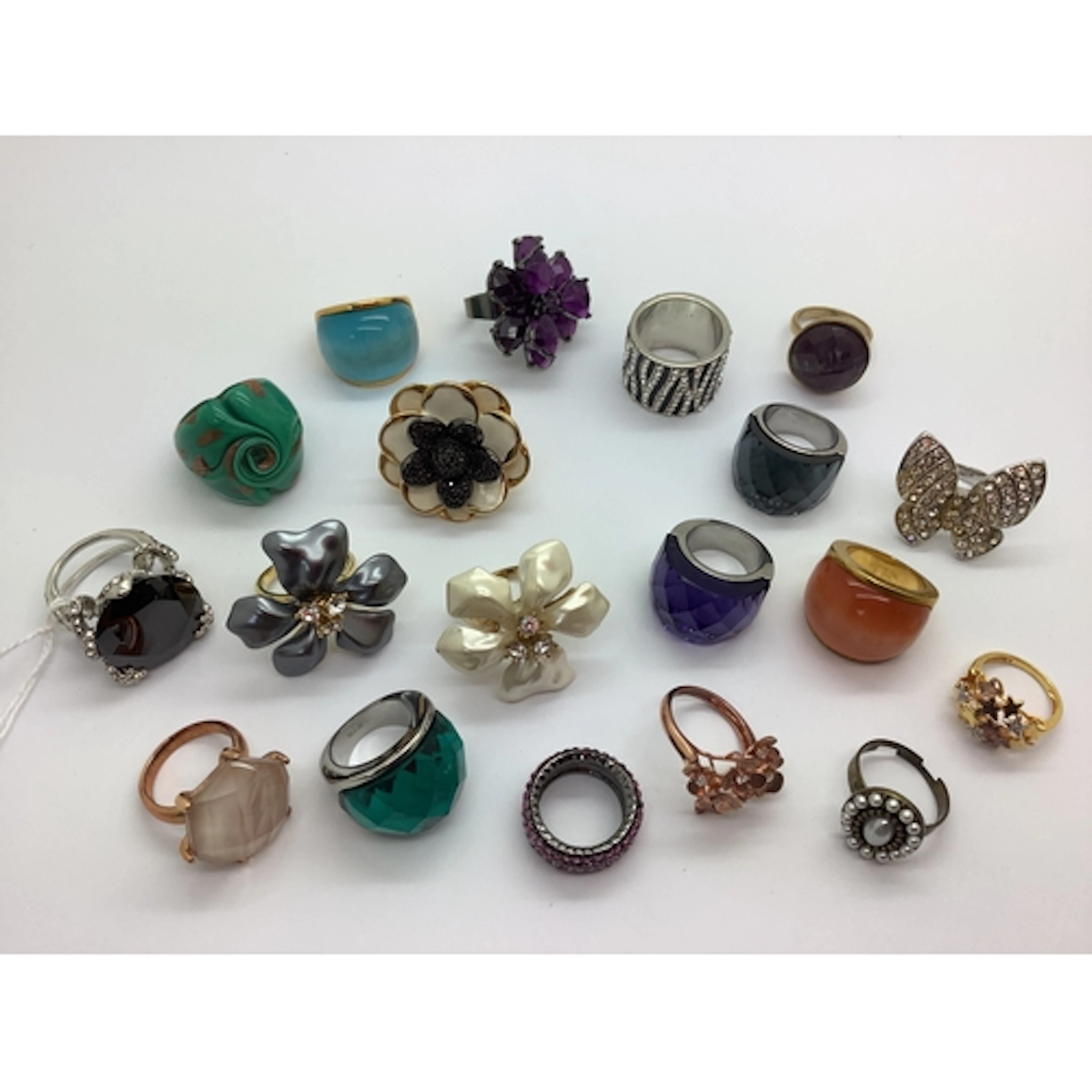 Assorted Costume Dress Rings, including Kenneth Jay Lane (KJ...