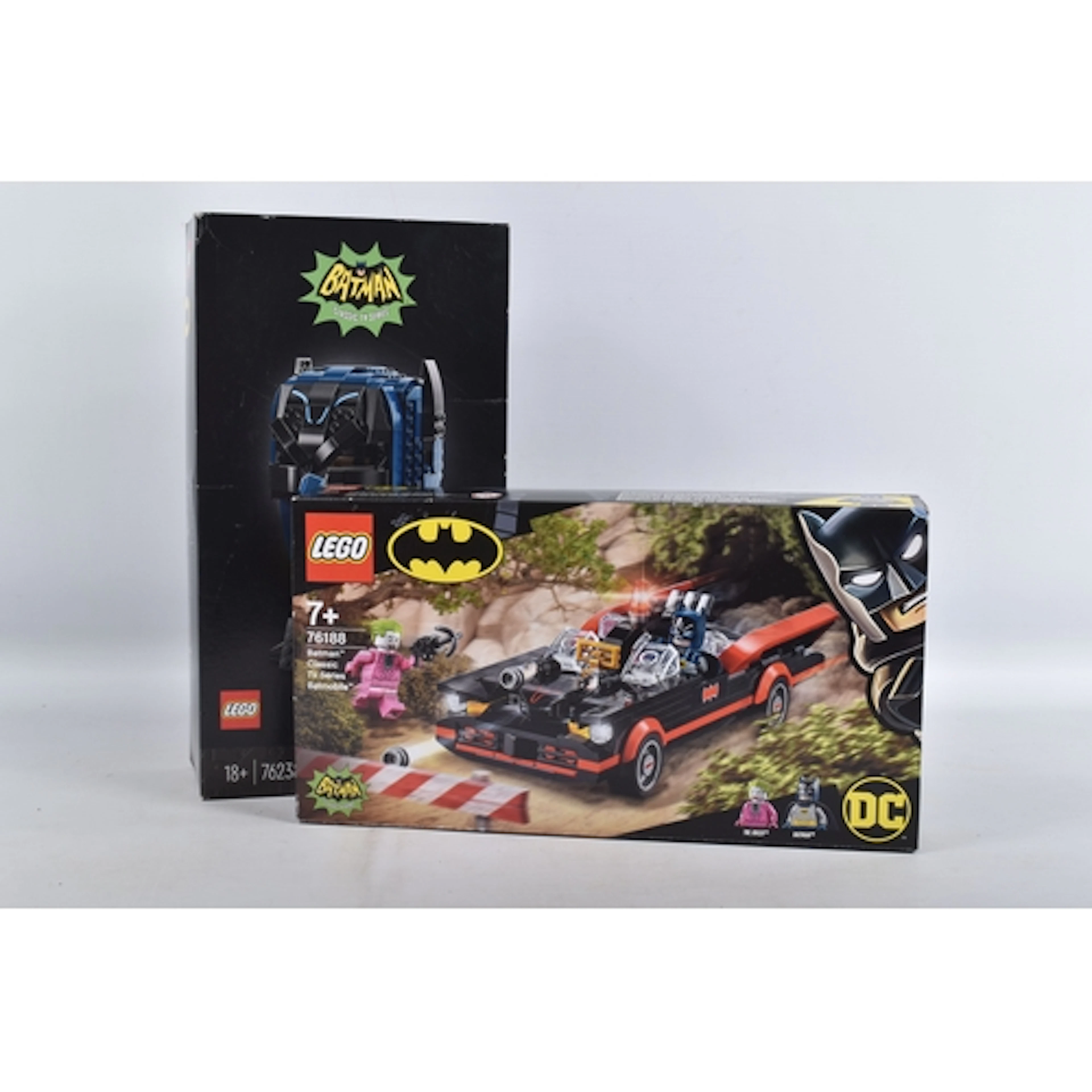 TWO SEALED BOXED DC BATMAN CLASSIC TV SERIES LEGO SETS, to i...