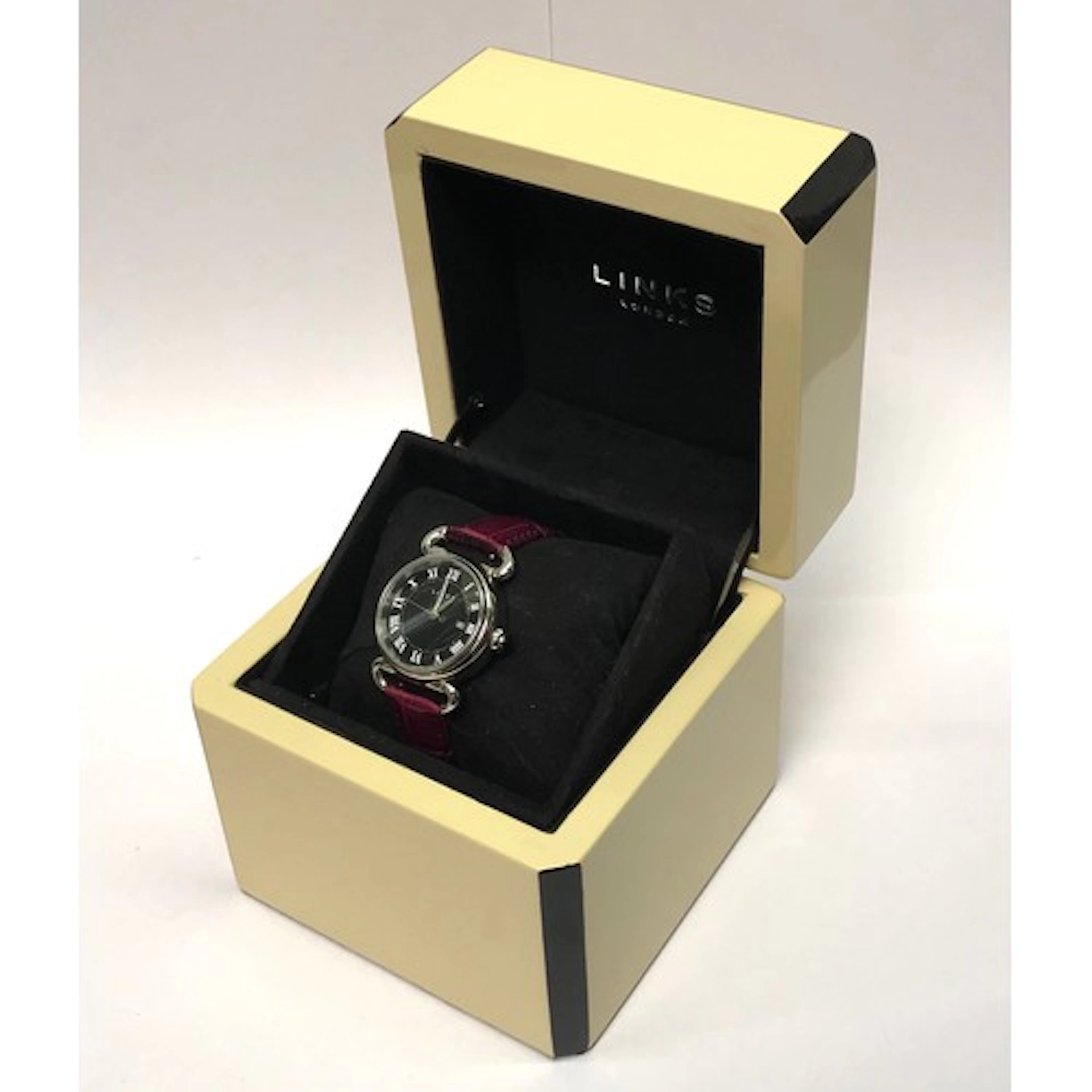 A Links of London quartz wristwatch, boxed, 32mm across the ...