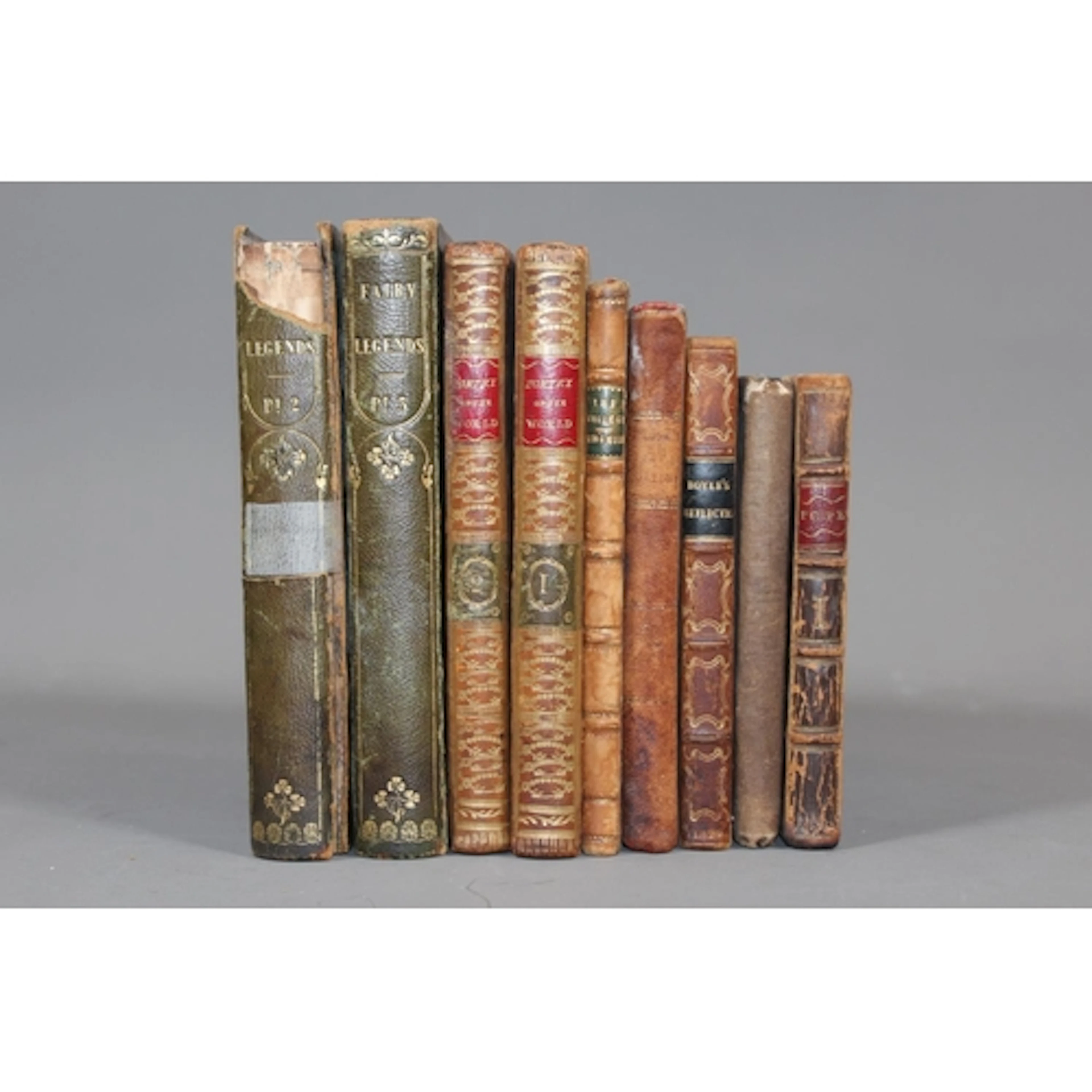 Antiquarian books to include: Fairy Legends and Traditions o...