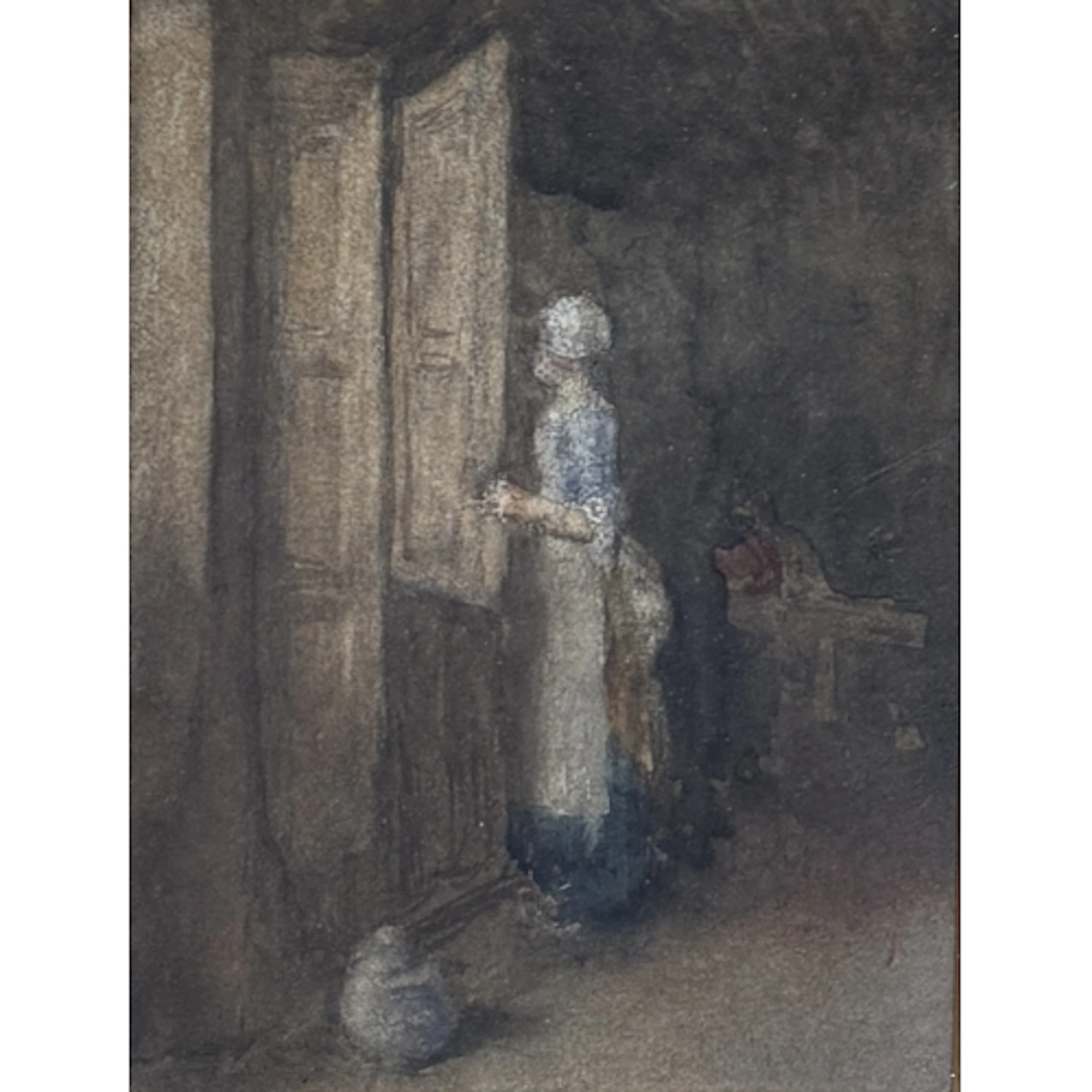 WILLIAM JOHN WAINWRIGHT (BRITISH, 1855-1951): A MAID SEARCHI...