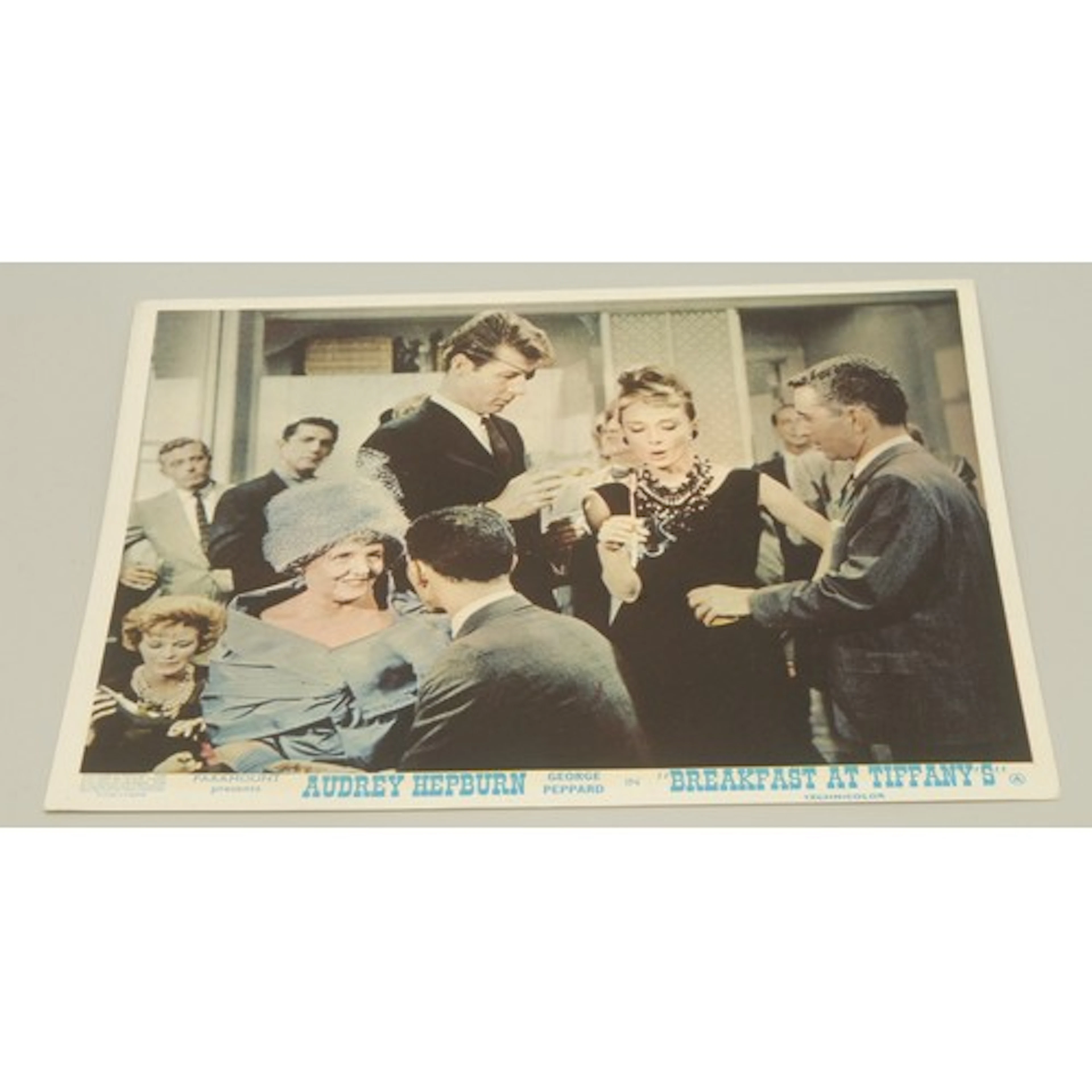 Movie Memorabilia - a mid-century Paramount lobby card, Brea...