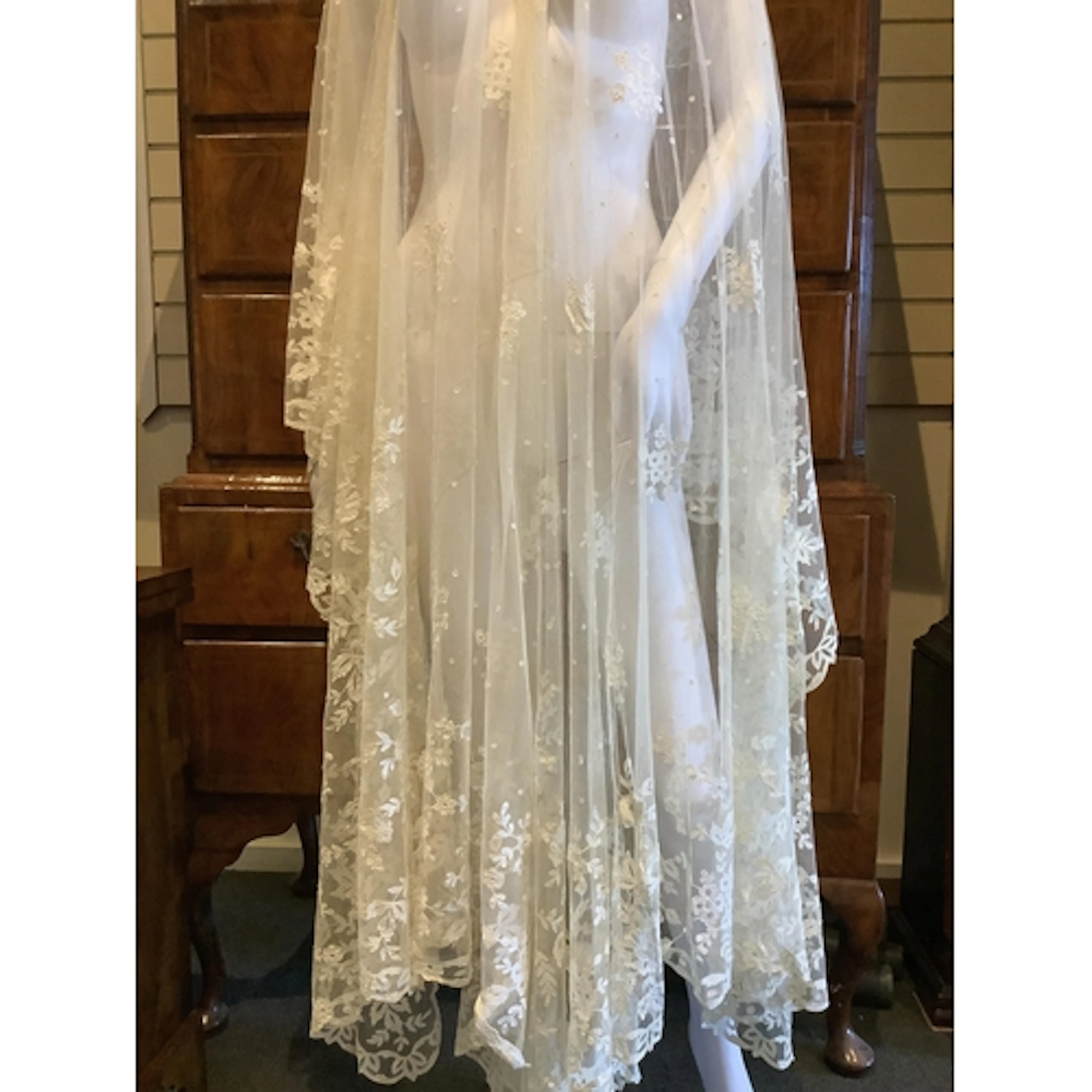 For the attention of wedding dress designers. A large late 1...