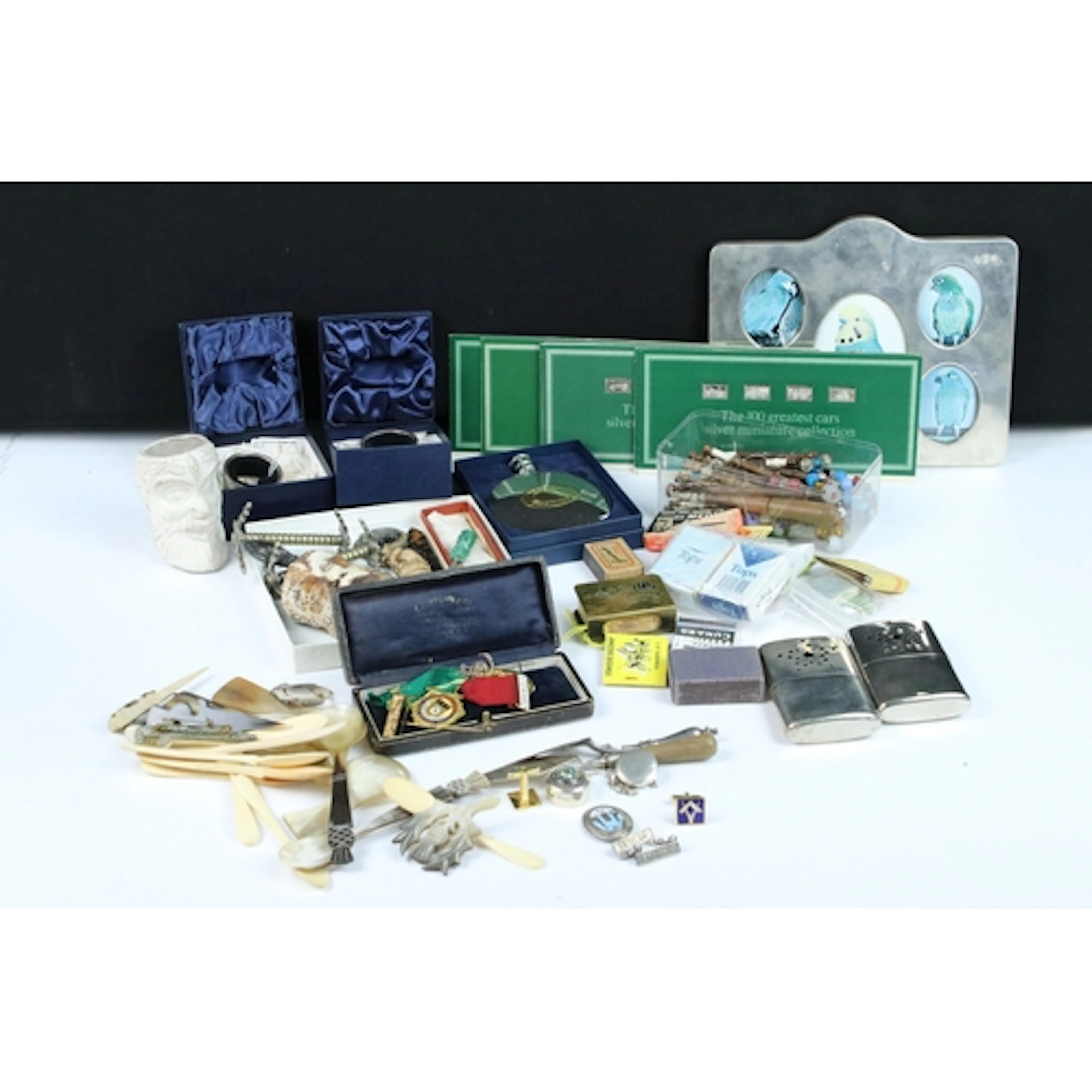 Seven sets from the John Pinches Limited 'The 100 greatest c...