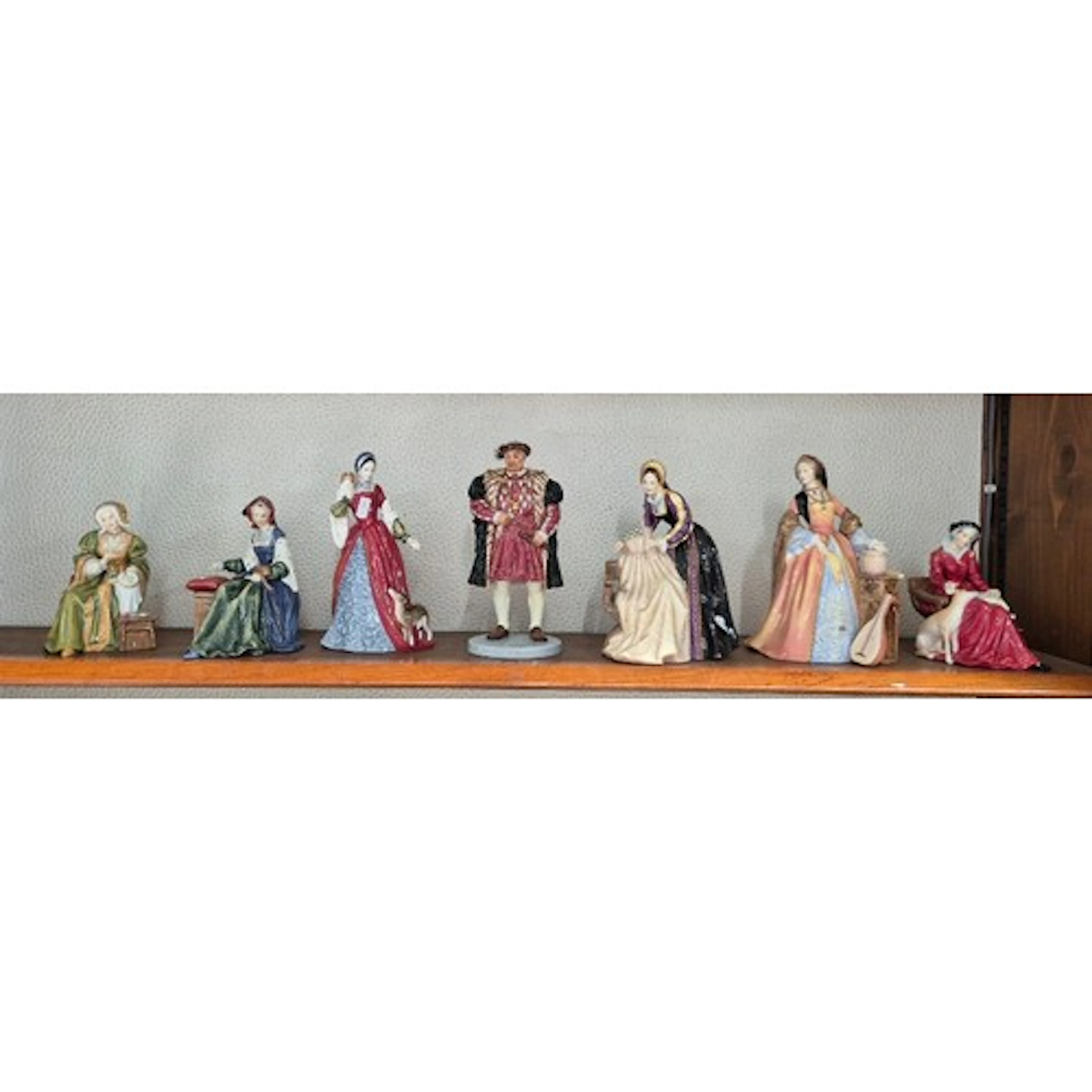 Royal Doulton, A group of figures comprising of Henry VIII &...