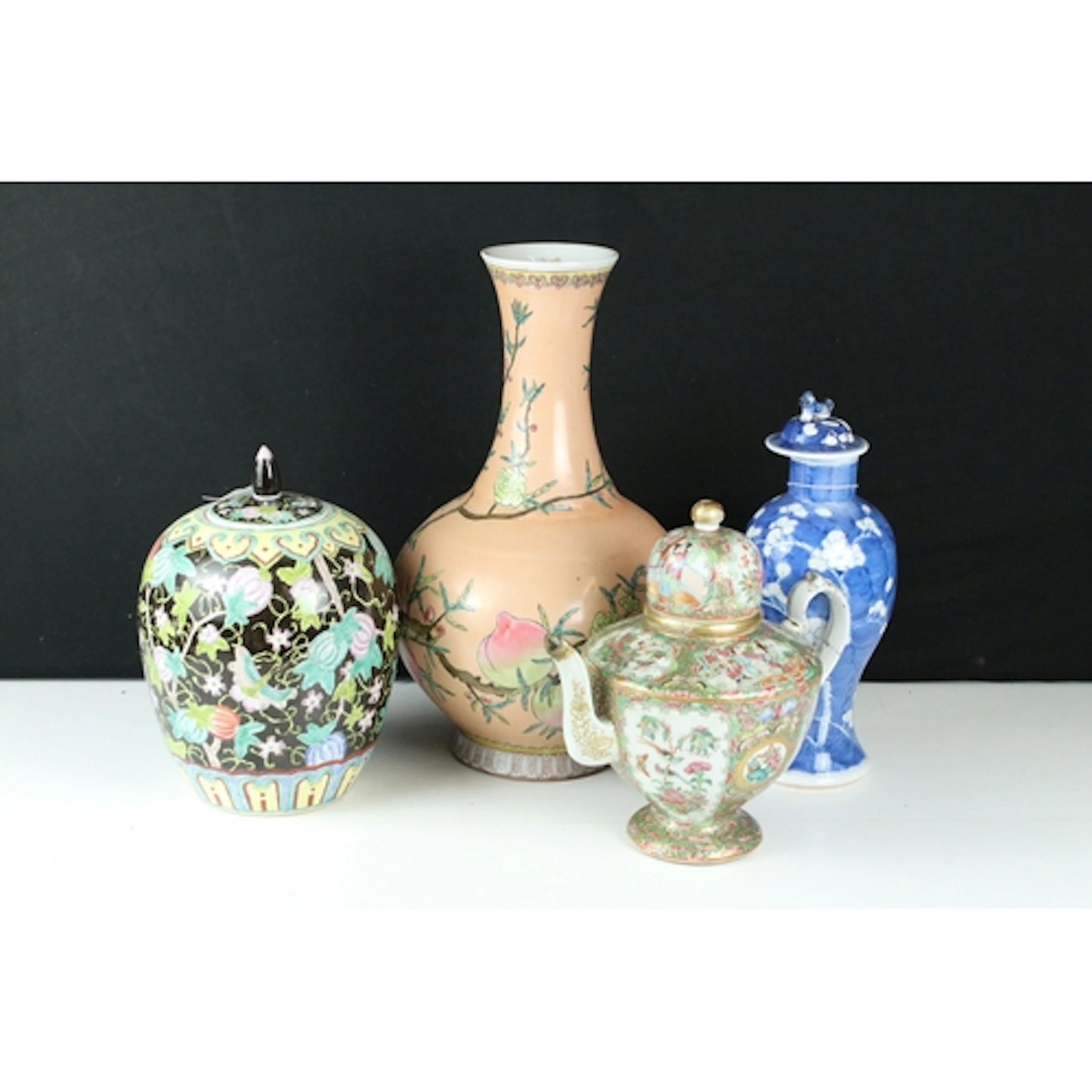 19th century and later Chinese ceramics to include a famille...