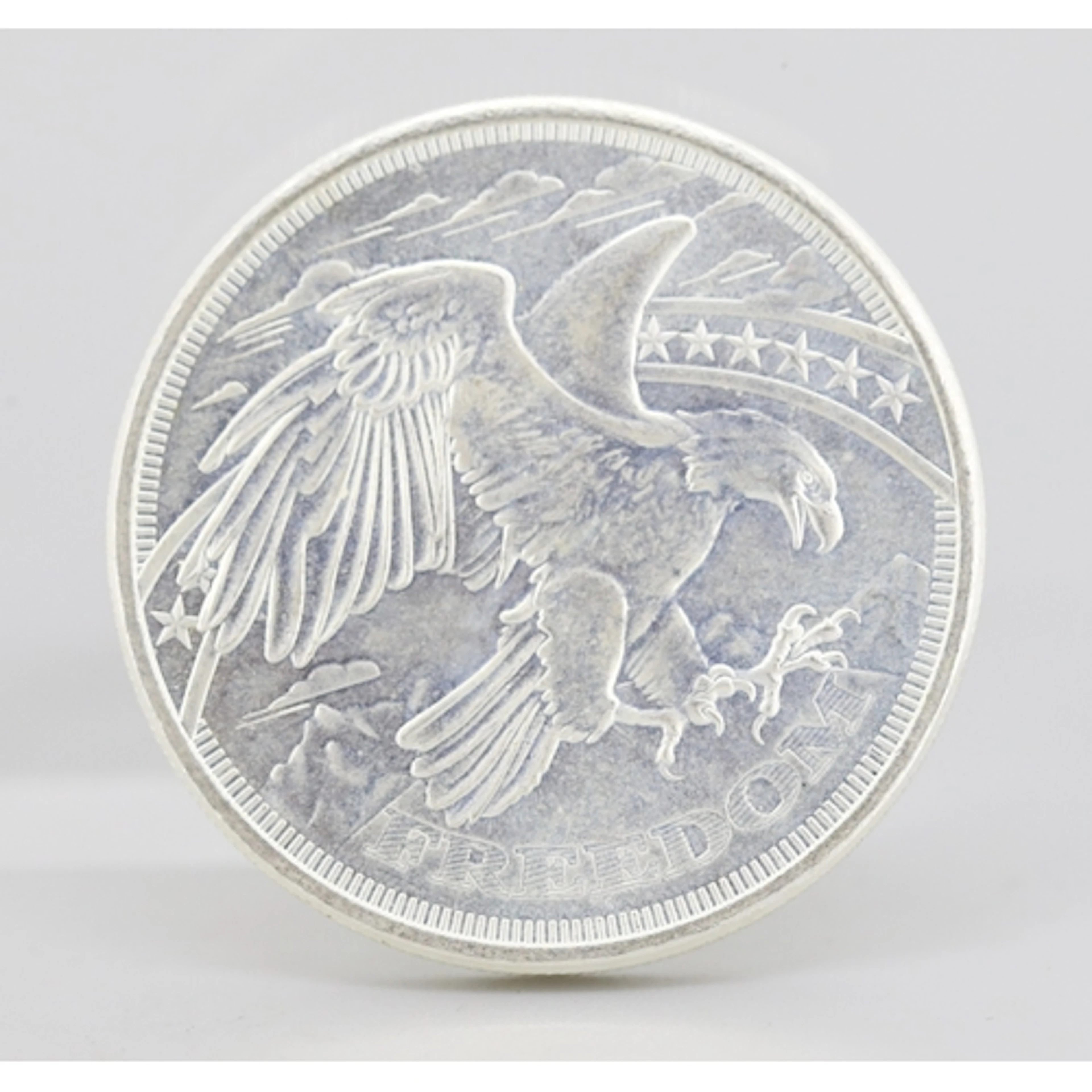 One Ounce Fine 999 Silver Bullion Coin, Freedom Eagle